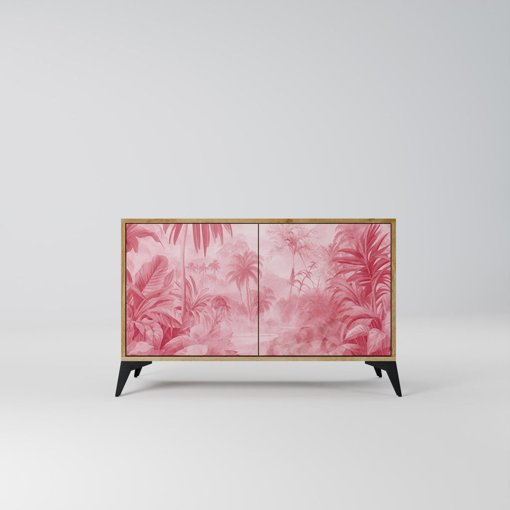 SWEET TROPICS 2-Door Sideboard in Oak Effect