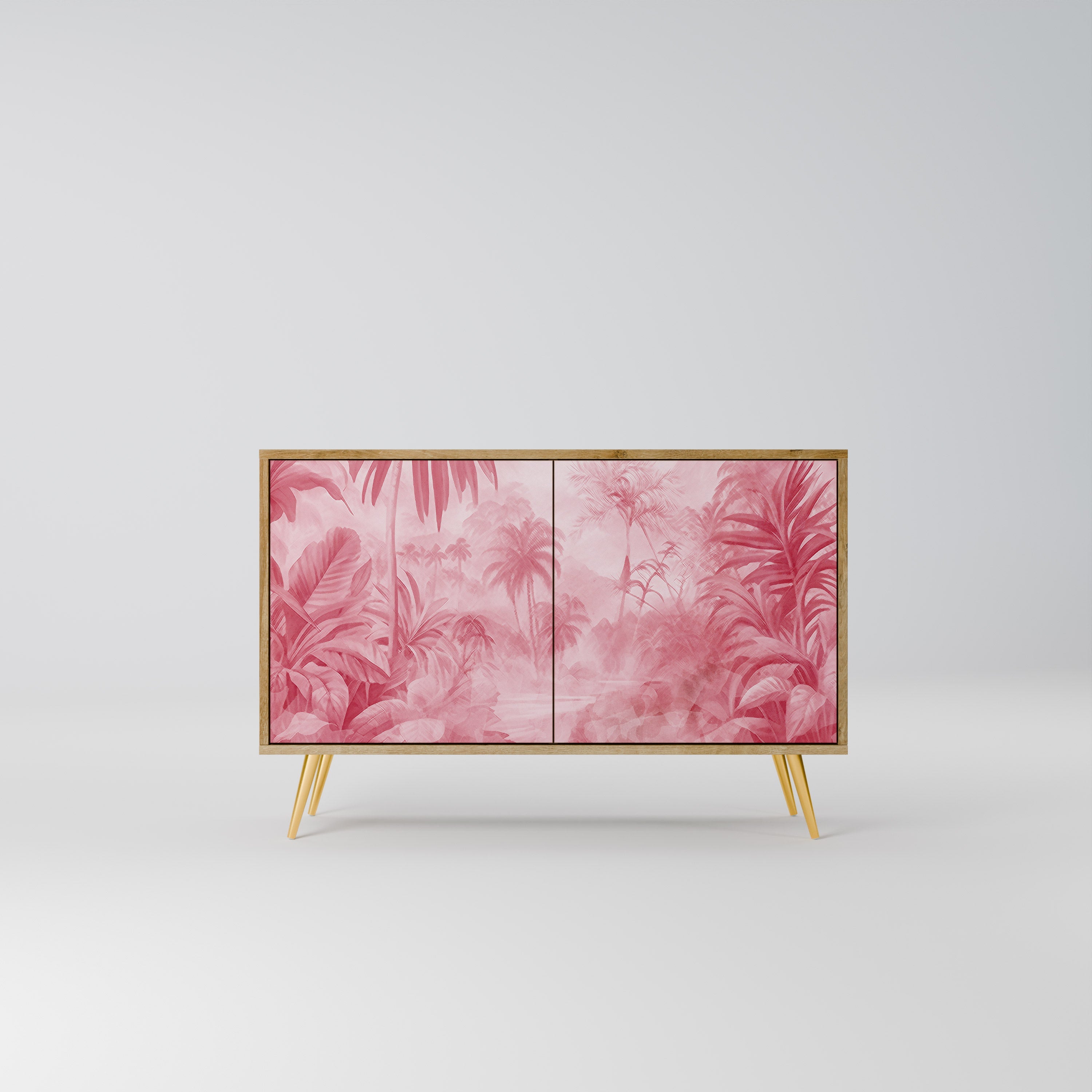 SWEET TROPICS 2-Door Sideboard in Oak Effect