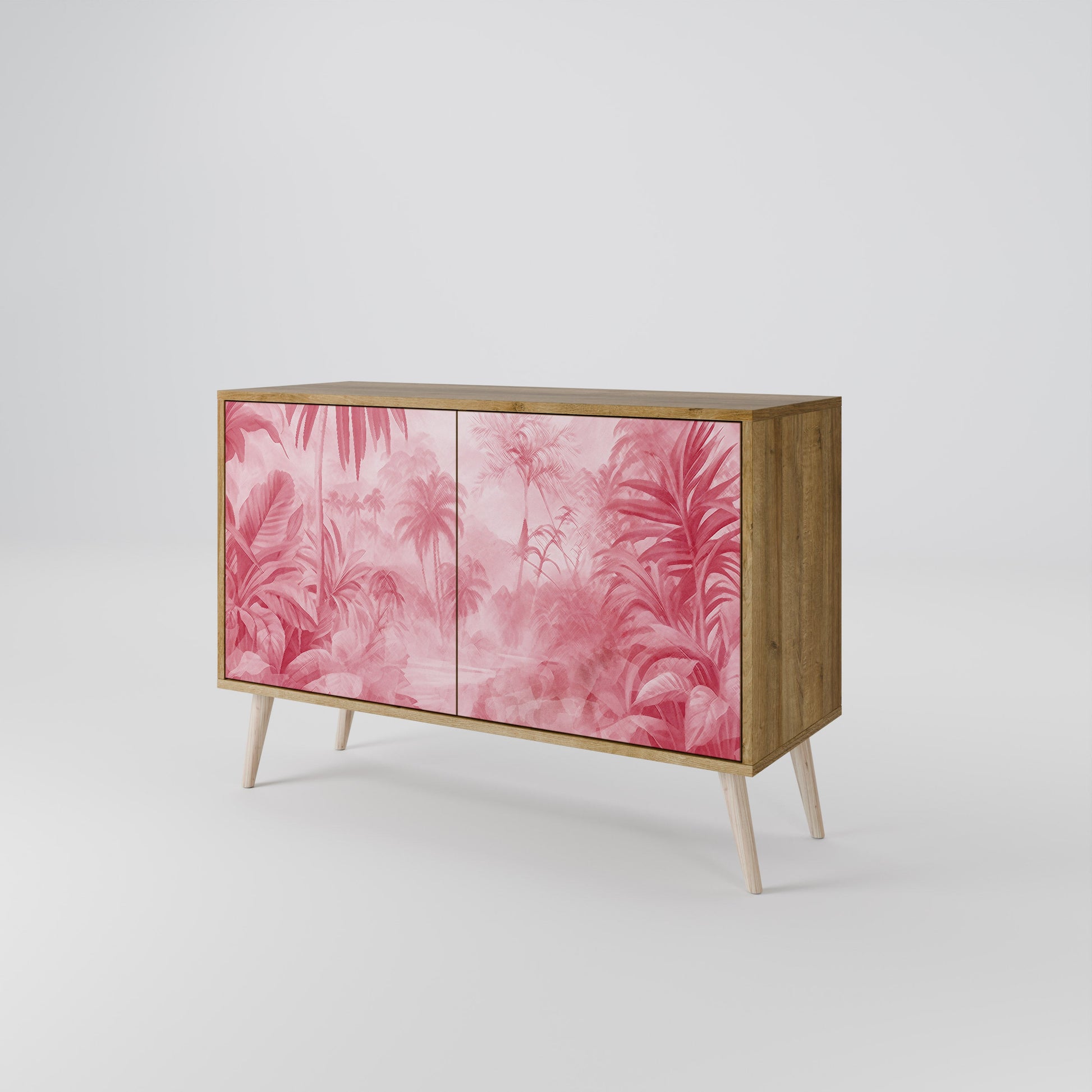 SWEET TROPICS 2-Door Sideboard in Oak Effect