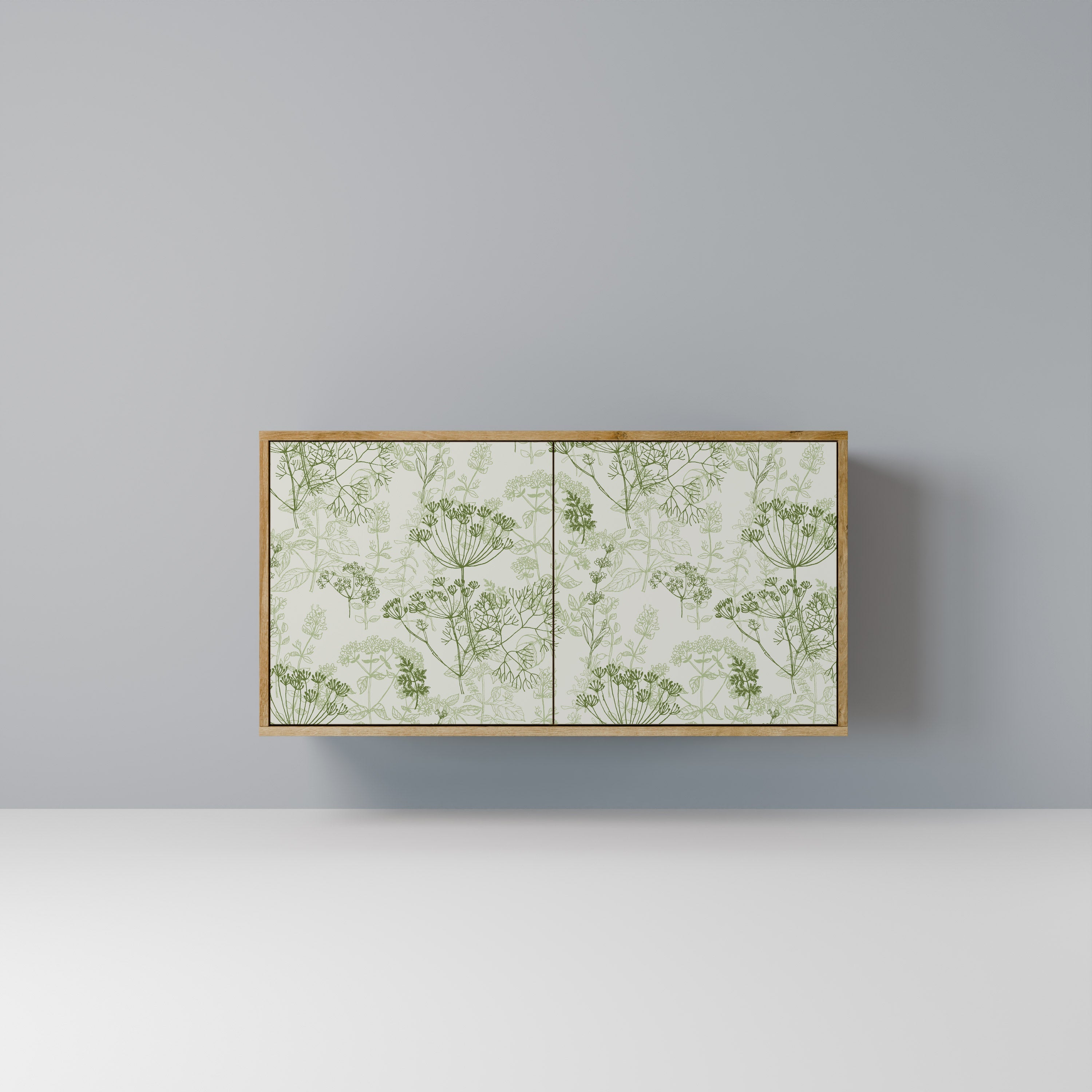 FENNEL BALDACHIN 2-Door Sideboard in Oak Effect