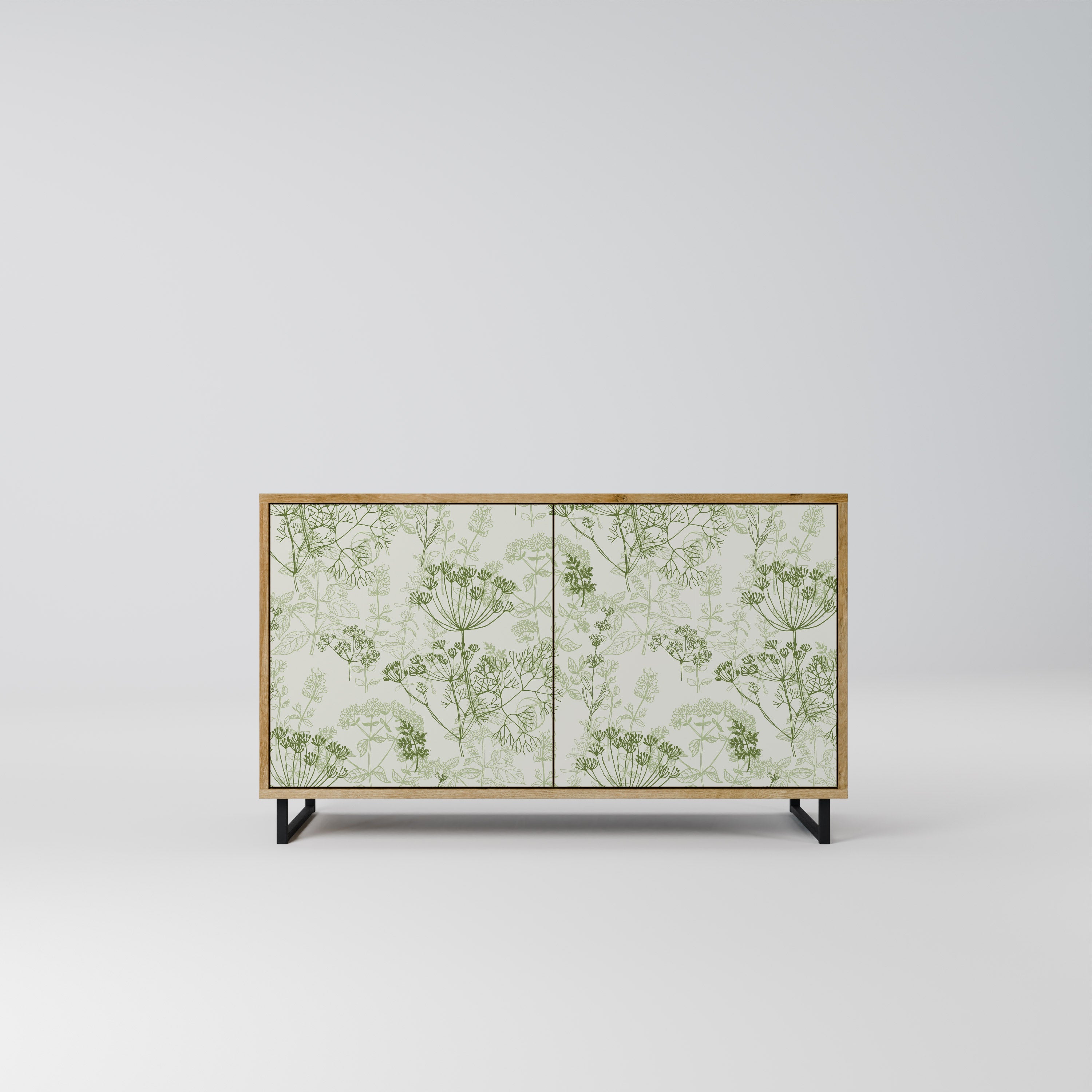 FENNEL BALDACHIN 2-Door Sideboard in Oak Effect