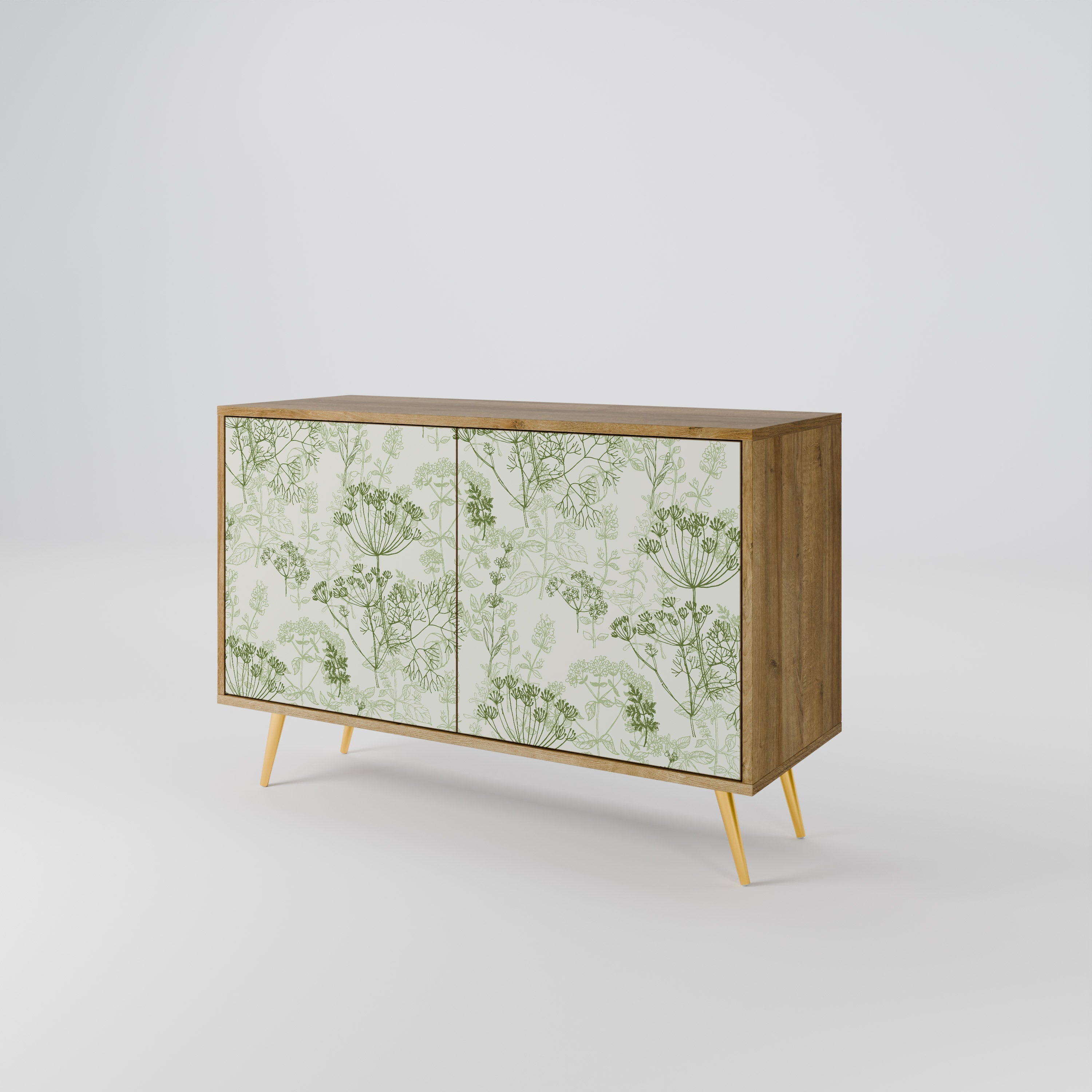 FENNEL BALDACHIN 2-Door Sideboard in Oak Effect