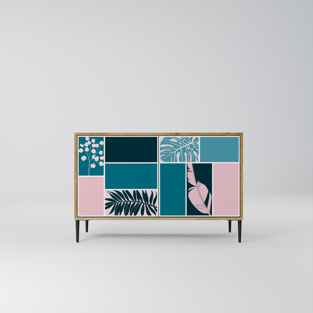 COMBINATION OF SHAPES 2-Door Sideboard in Oak Effect