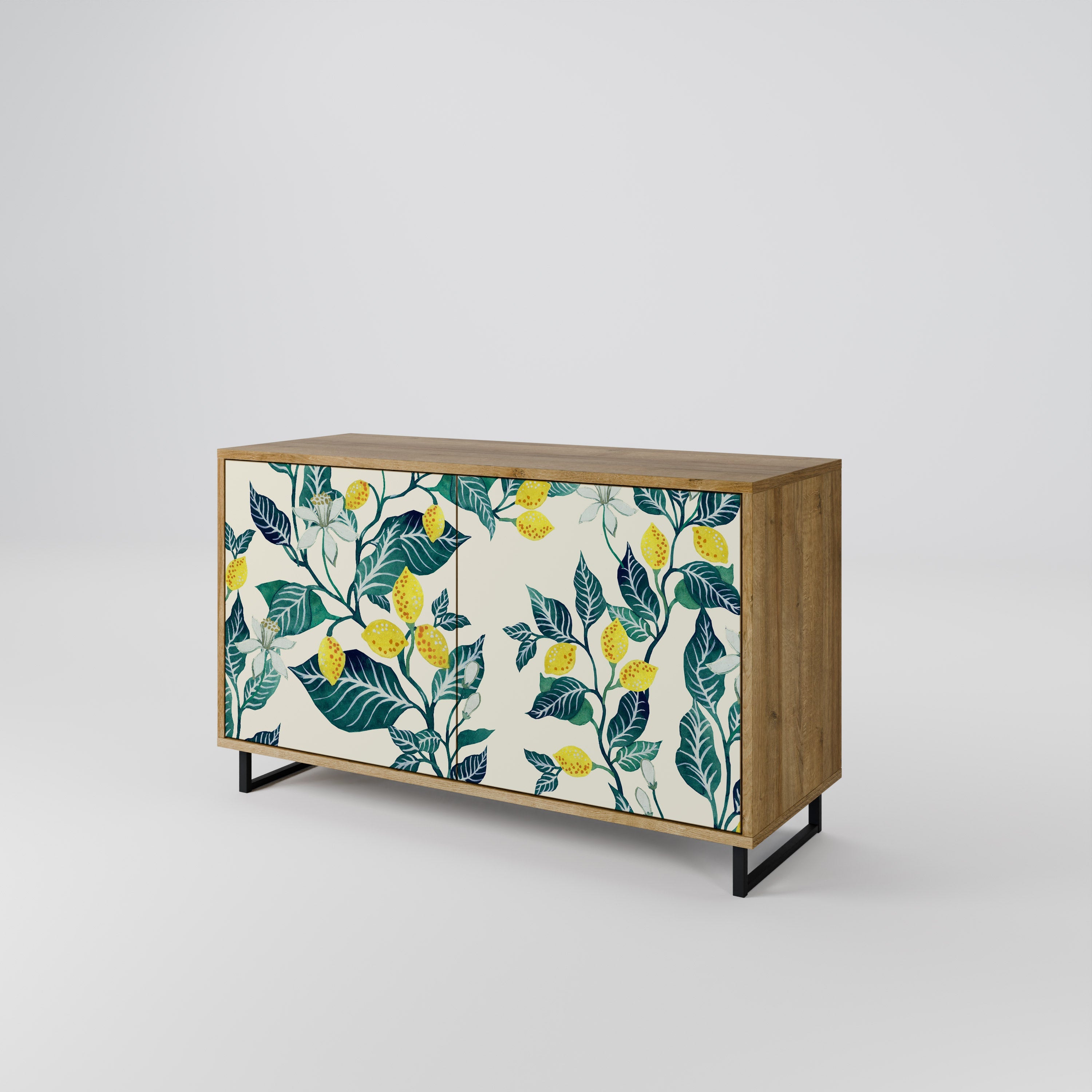 LEMON TREE 2-Door Sideboard in Oak Effect