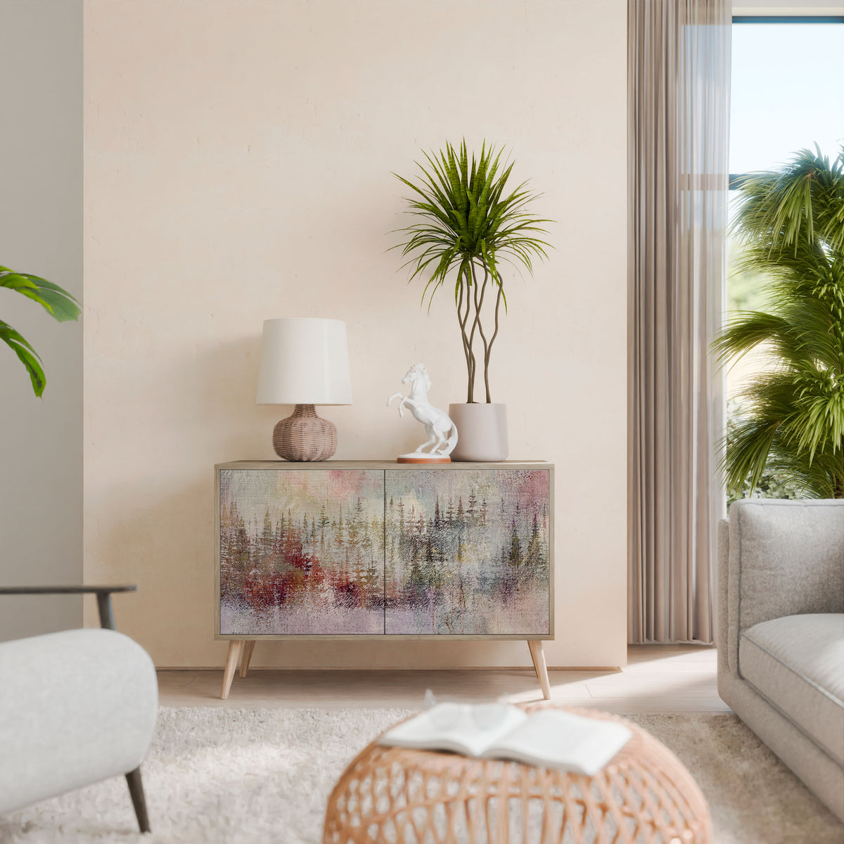 VEILED SUMMIT 2-Door Sideboard