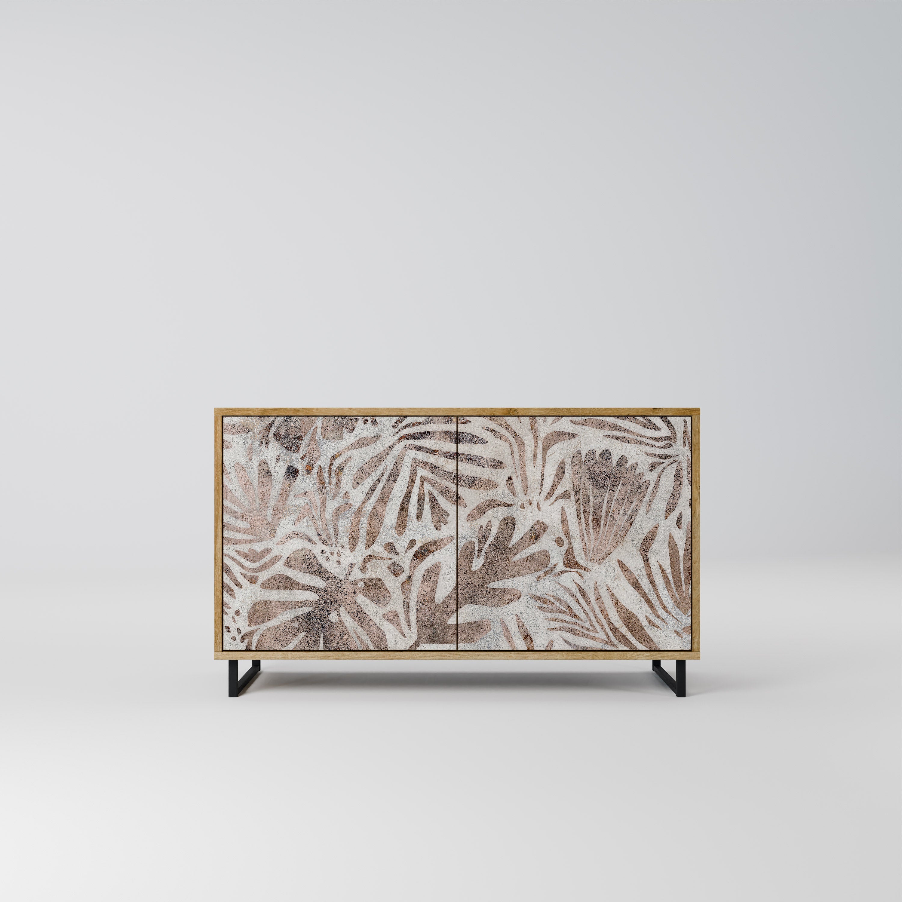 PASSING TIME 2-Door Sideboard in Oak Effect