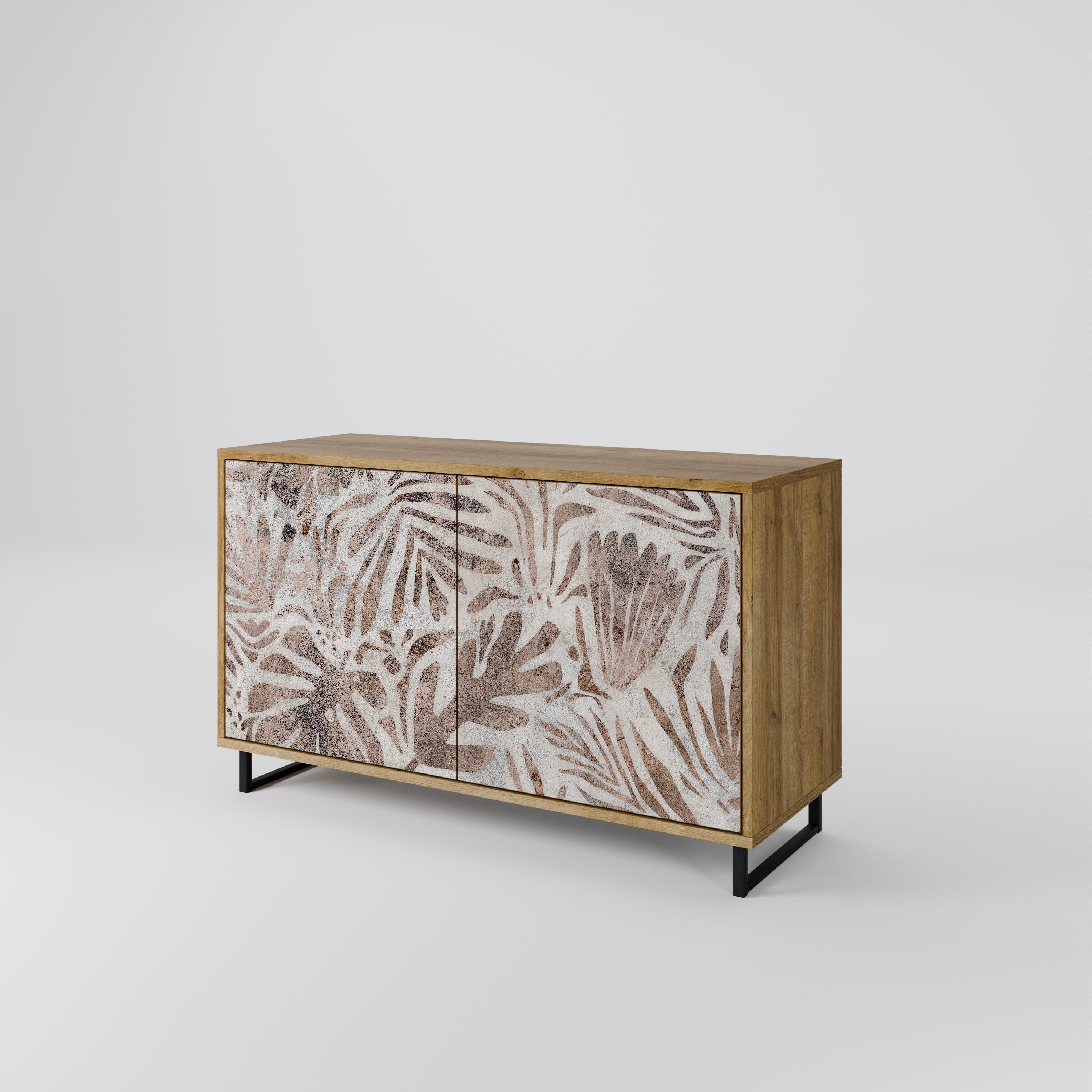 PASSING TIME 2-Door Sideboard in Oak Effect