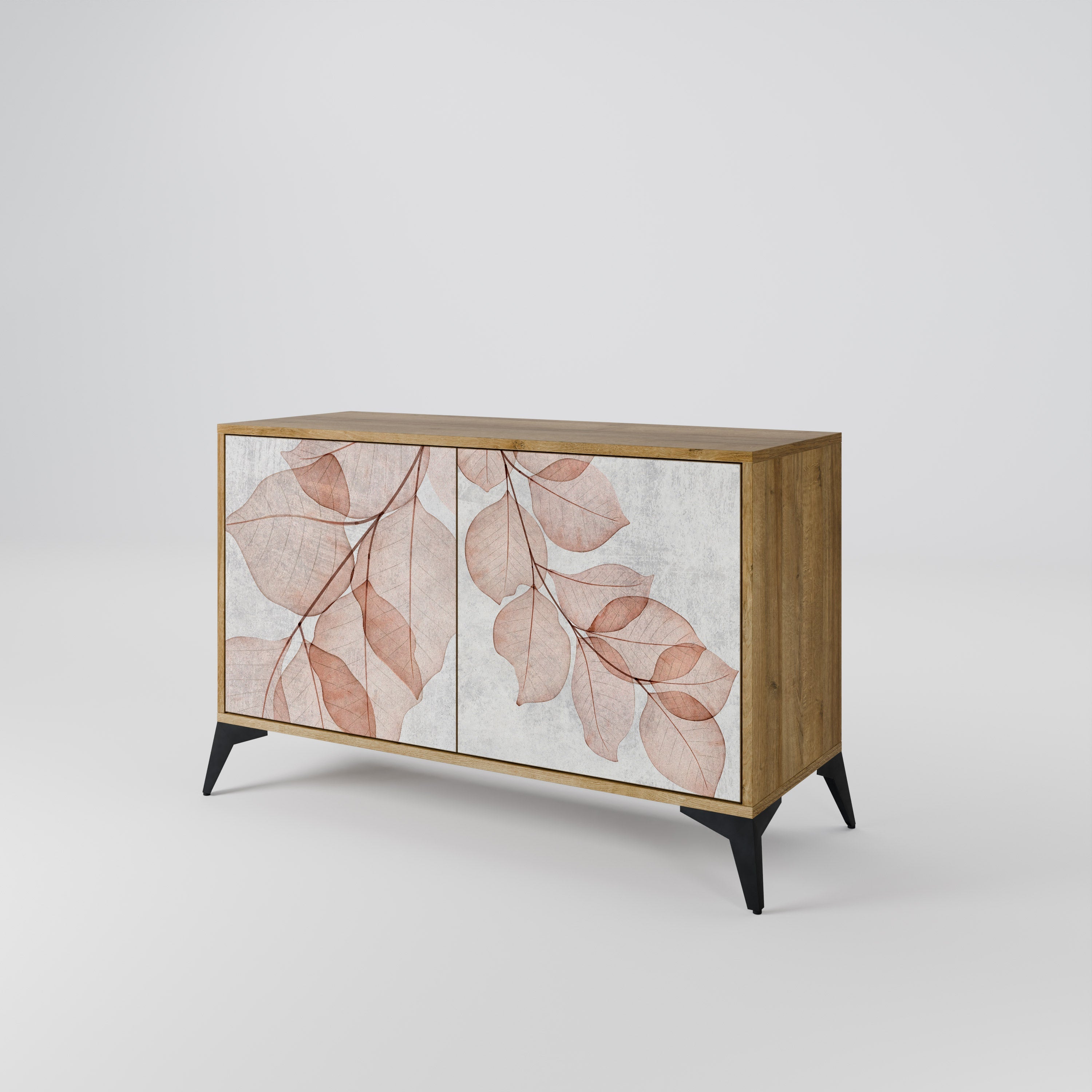 AUTUMN FRAGILITY 2-Door Sideboard in Oak Effect