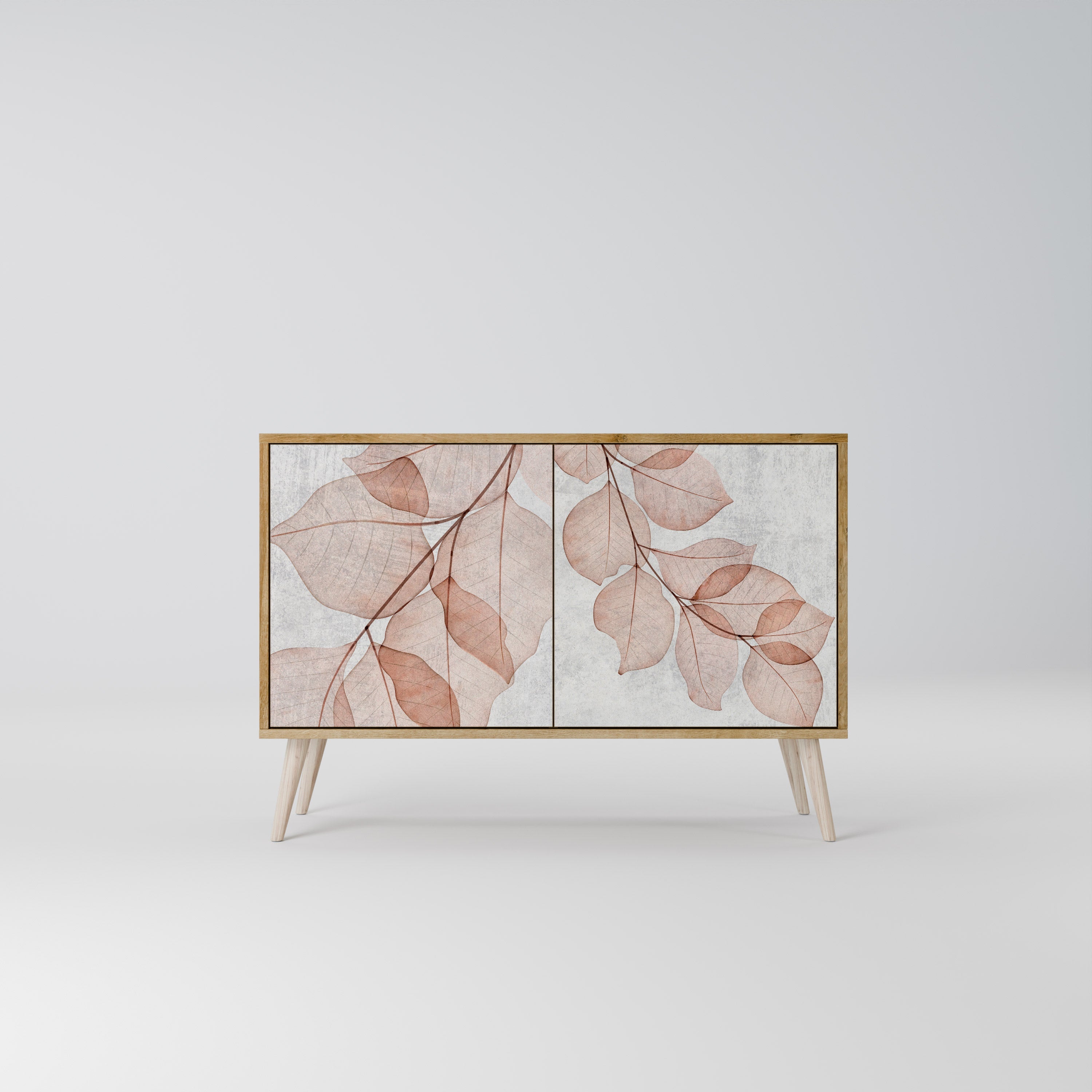 AUTUMN FRAGILITY 2-Door Sideboard in Oak Effect