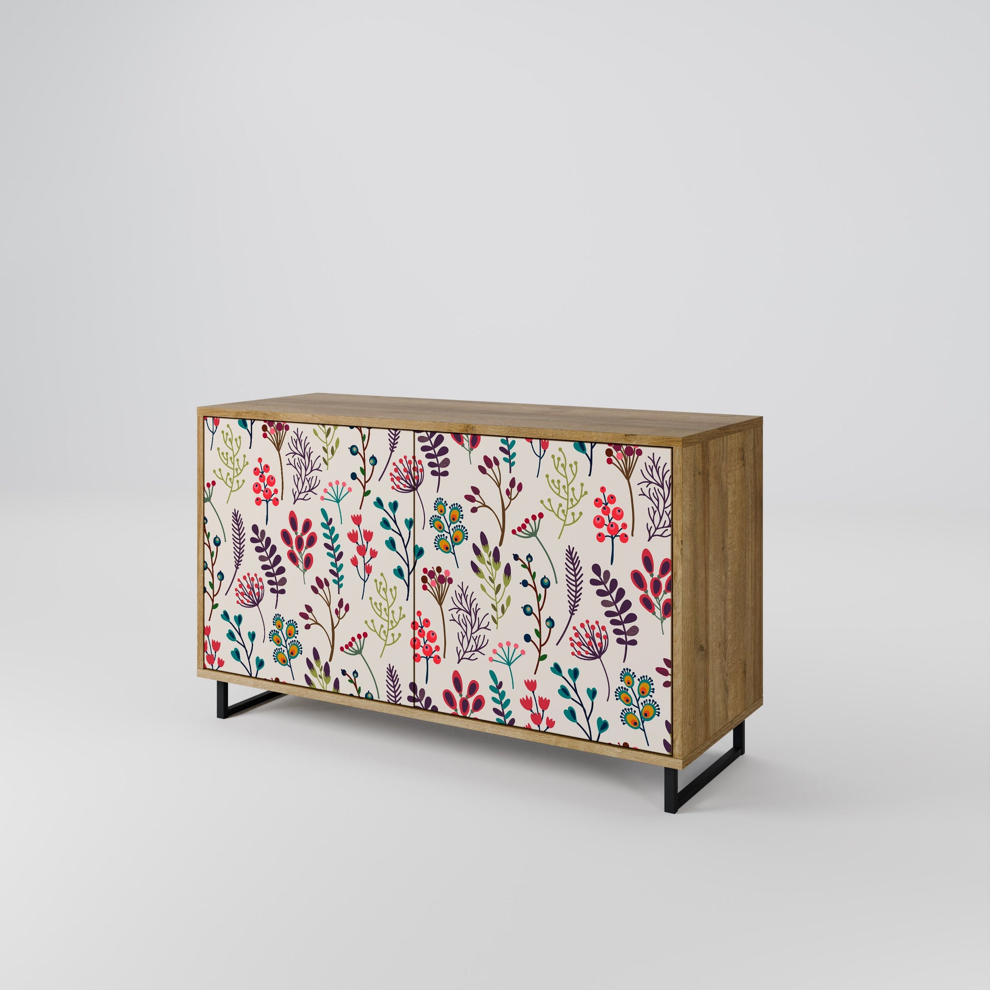 AUTUMN SUNDRIES 2-Door Sideboard in Oak Effect