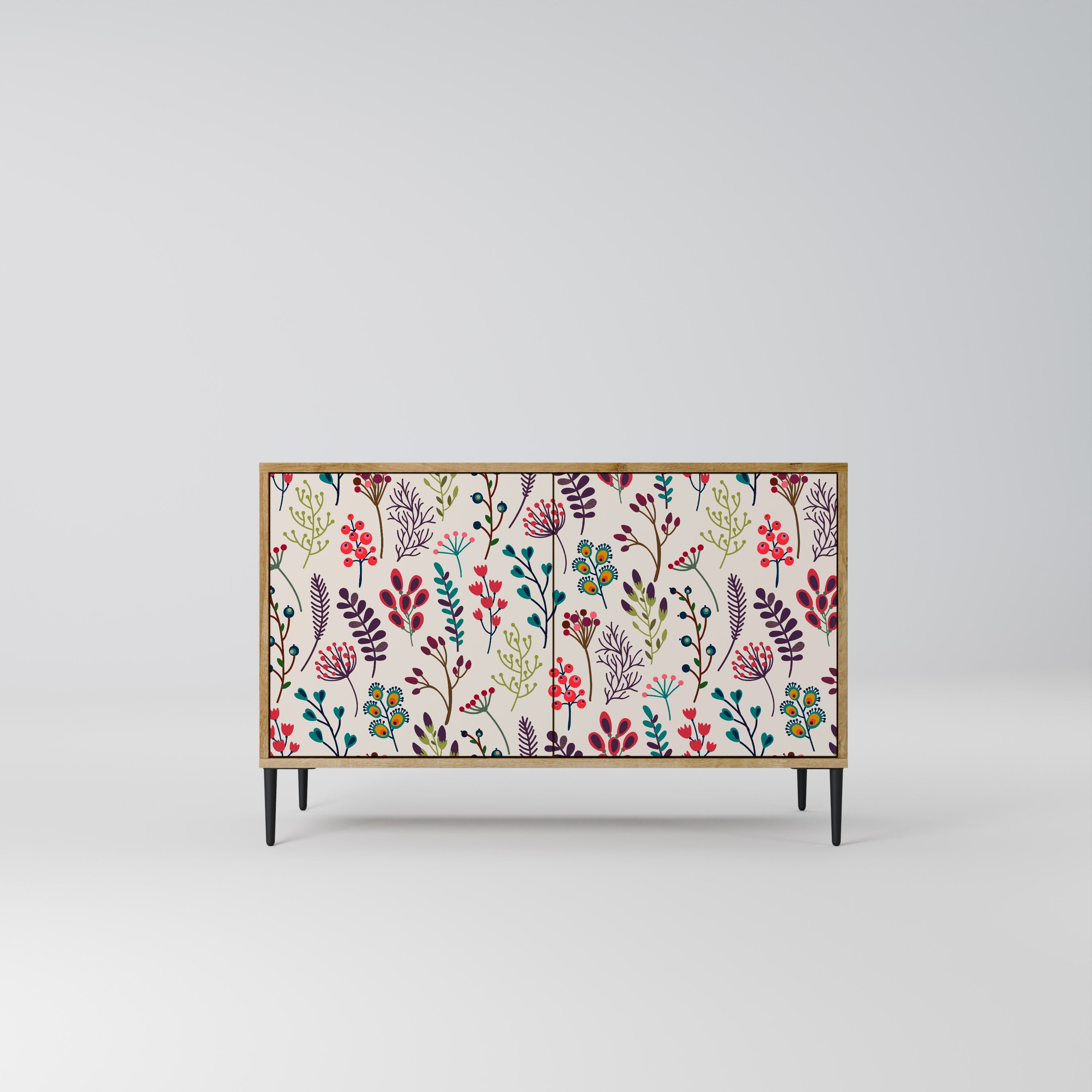 AUTUMN SUNDRIES 2-Door Sideboard in Oak Effect