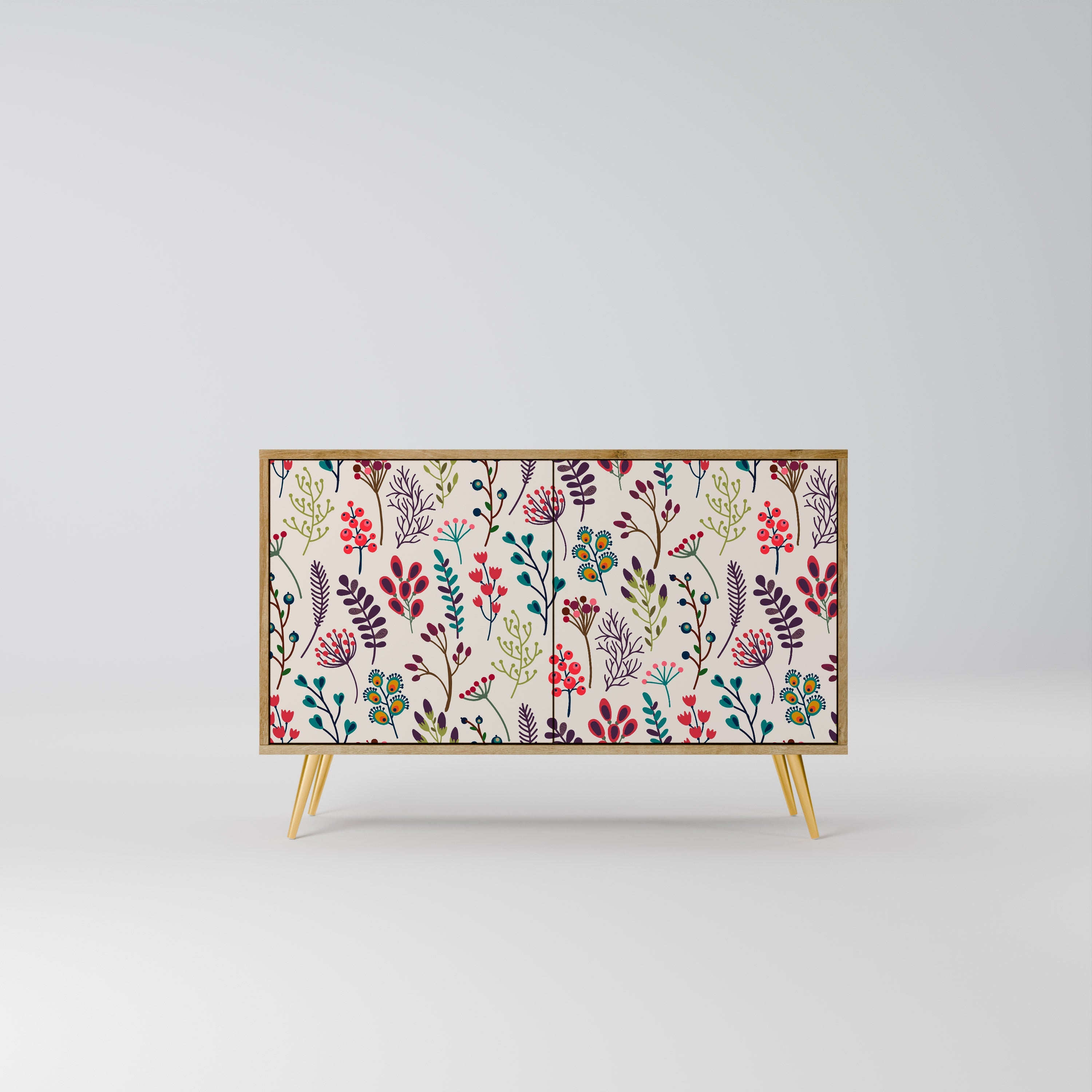 AUTUMN SUNDRIES 2-Door Sideboard in Oak Effect