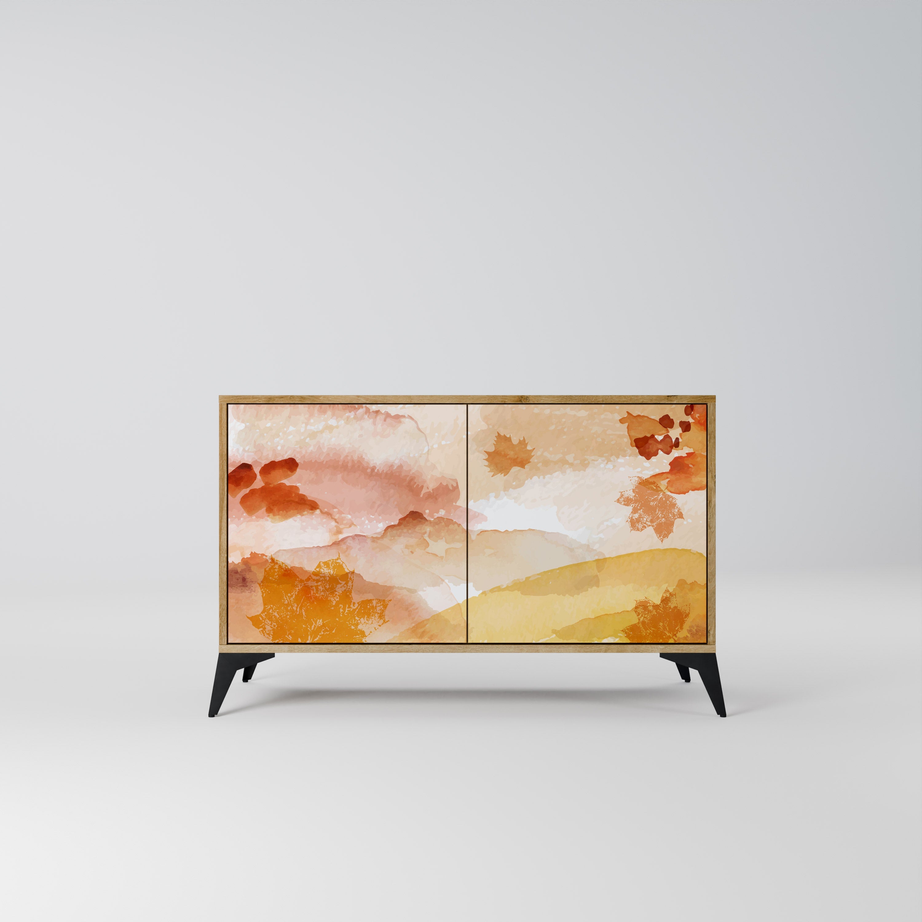 TRACES OF AUTUMN 2-Door Sideboard in Oak Effect