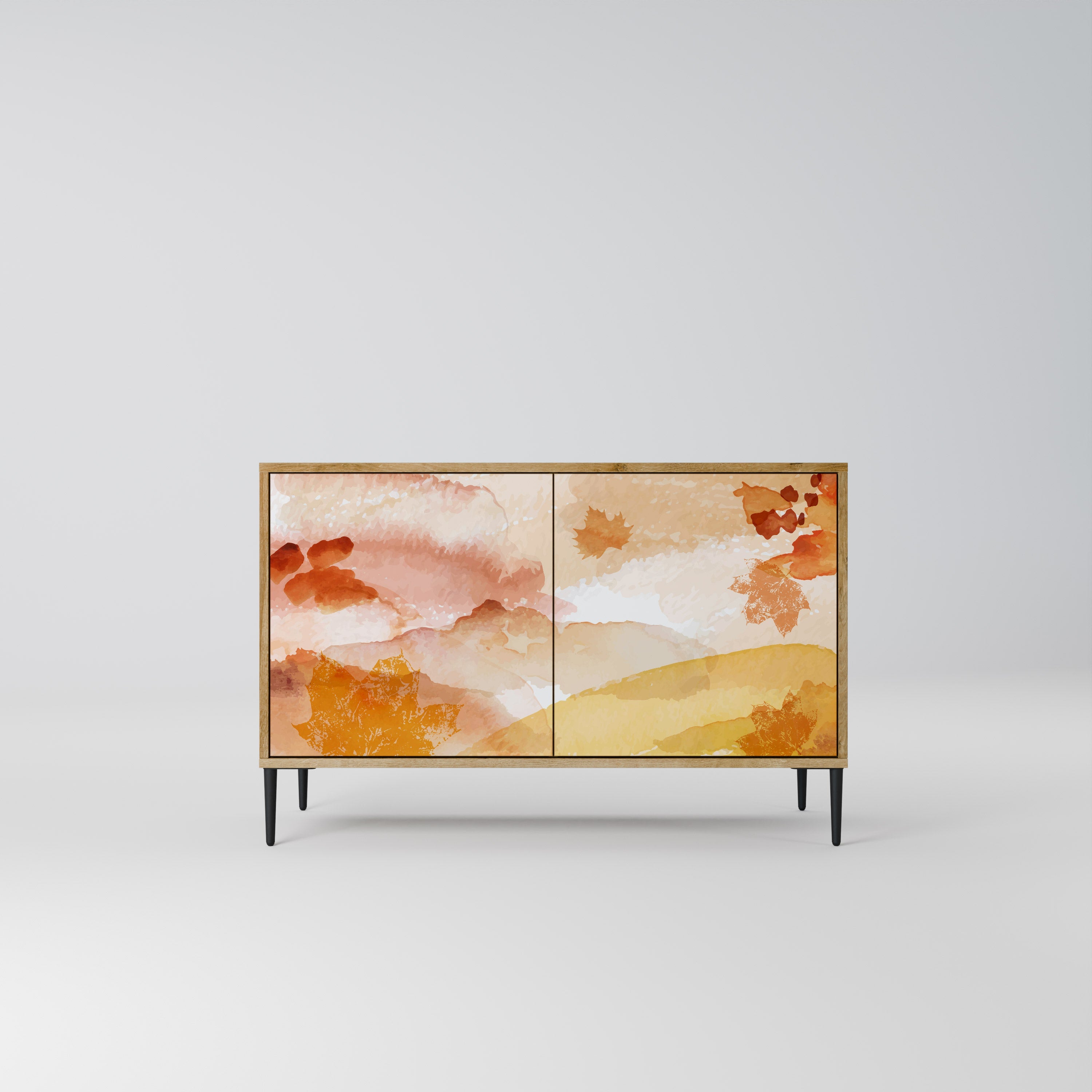 TRACES OF AUTUMN 2-Door Sideboard in Oak Effect