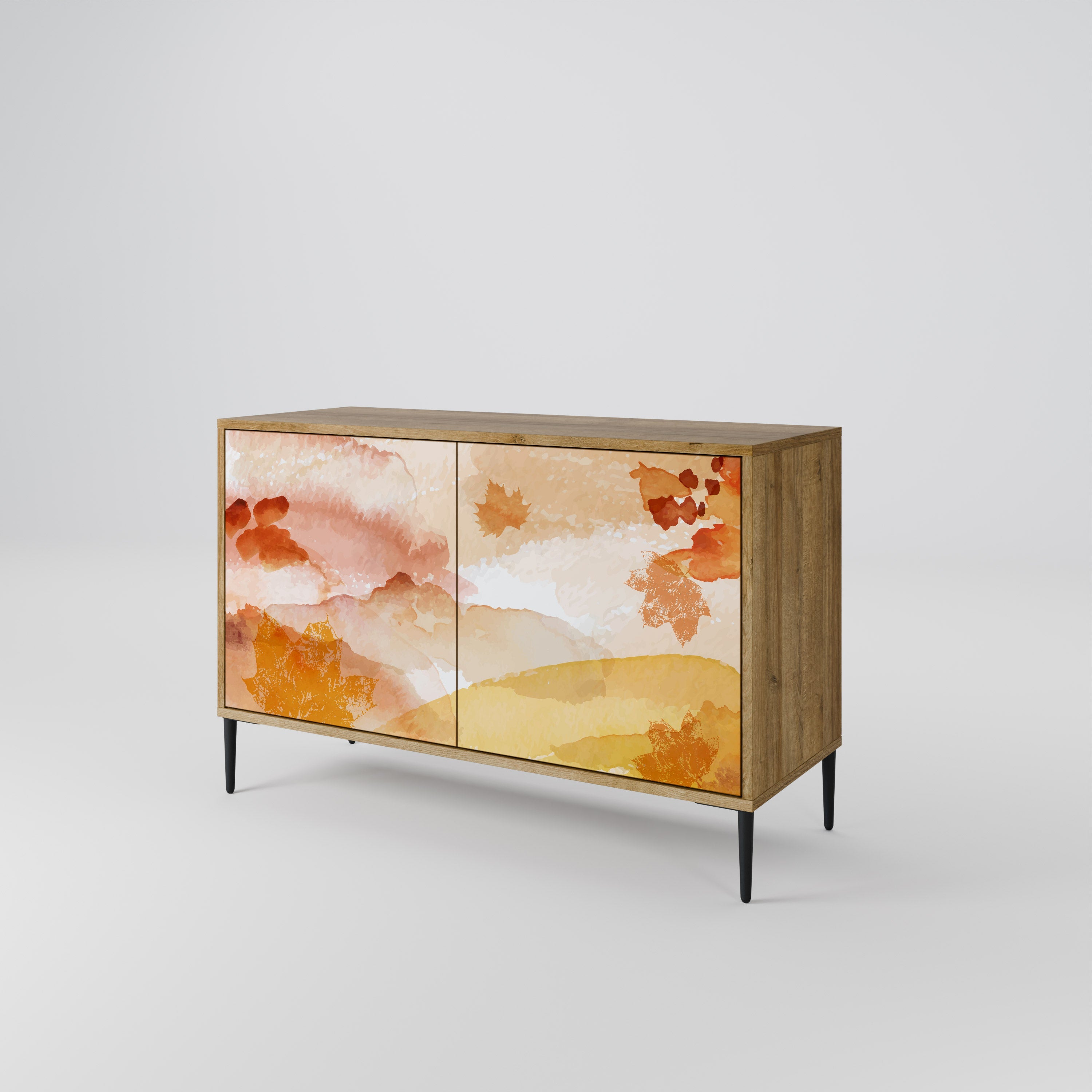 TRACES OF AUTUMN 2-Door Sideboard in Oak Effect