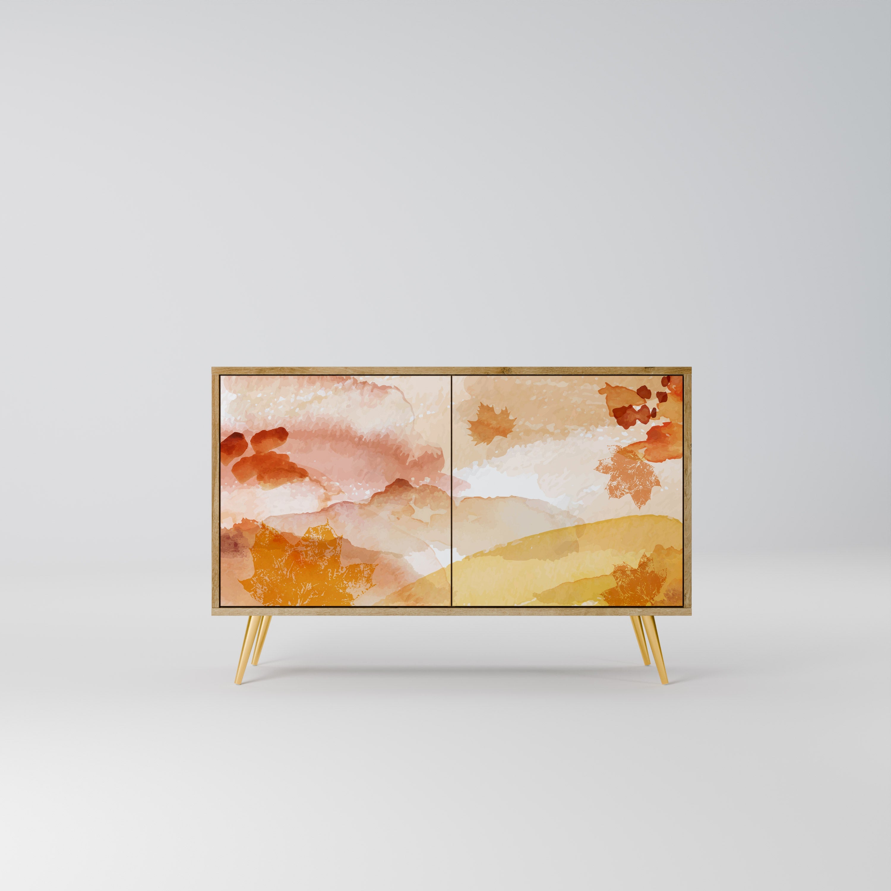 TRACES OF AUTUMN 2-Door Sideboard in Oak Effect