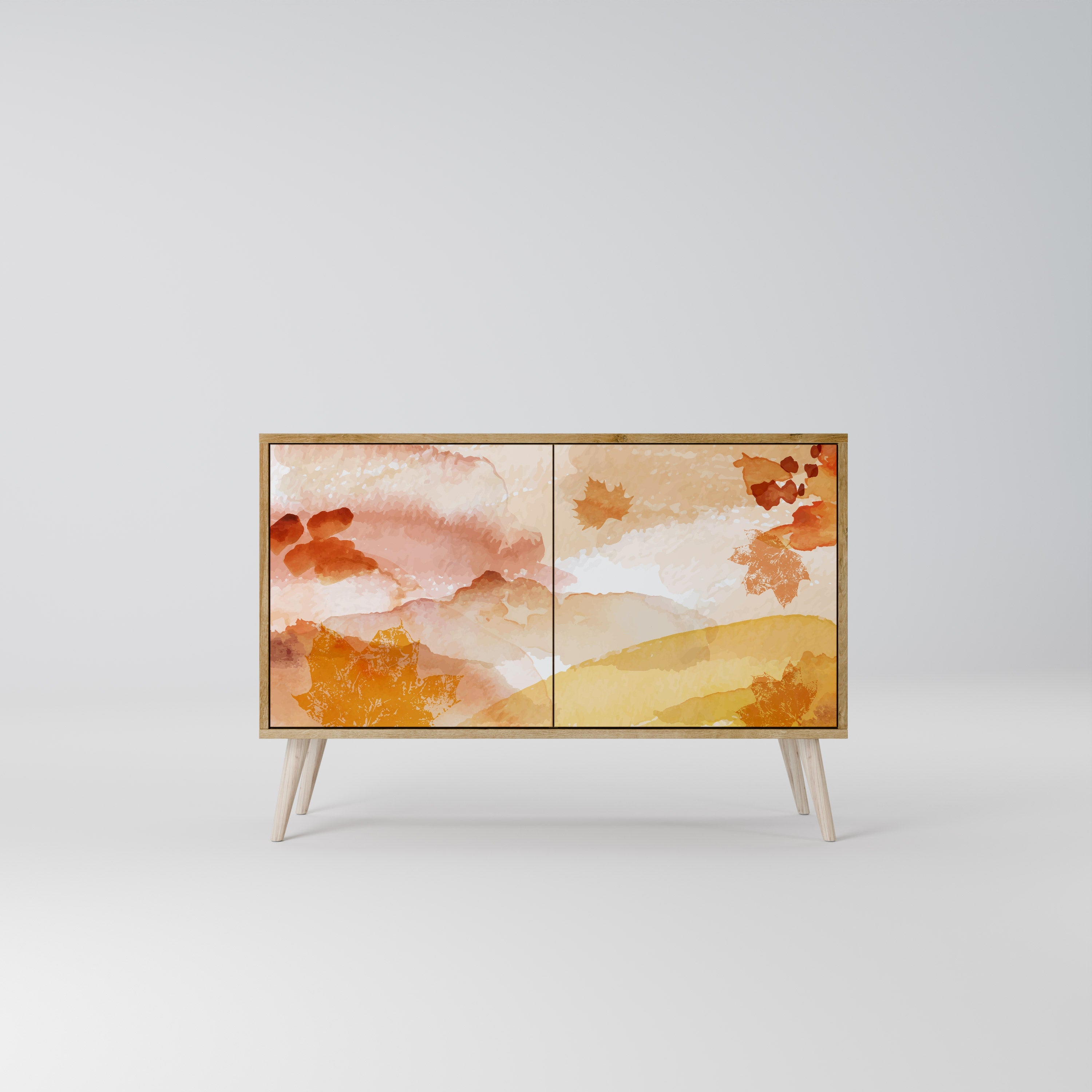 TRACES OF AUTUMN 2-Door Sideboard in Oak Effect