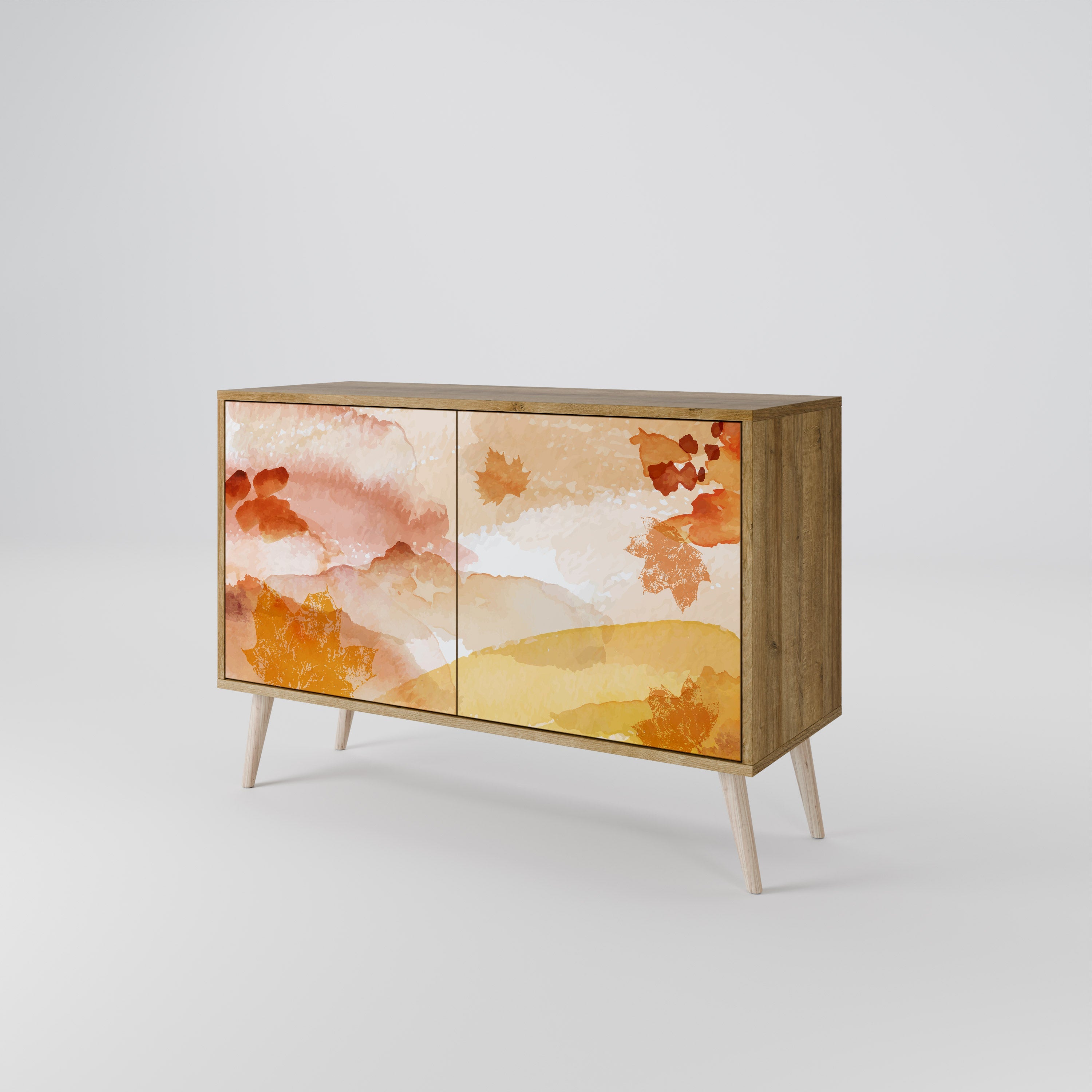 TRACES OF AUTUMN 2-Door Sideboard in Oak Effect