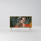 TROPICAL COMPOSITION 2-Door Sideboard