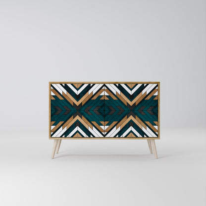 ARTISTIC GEOMETRY 2-Door Sideboard