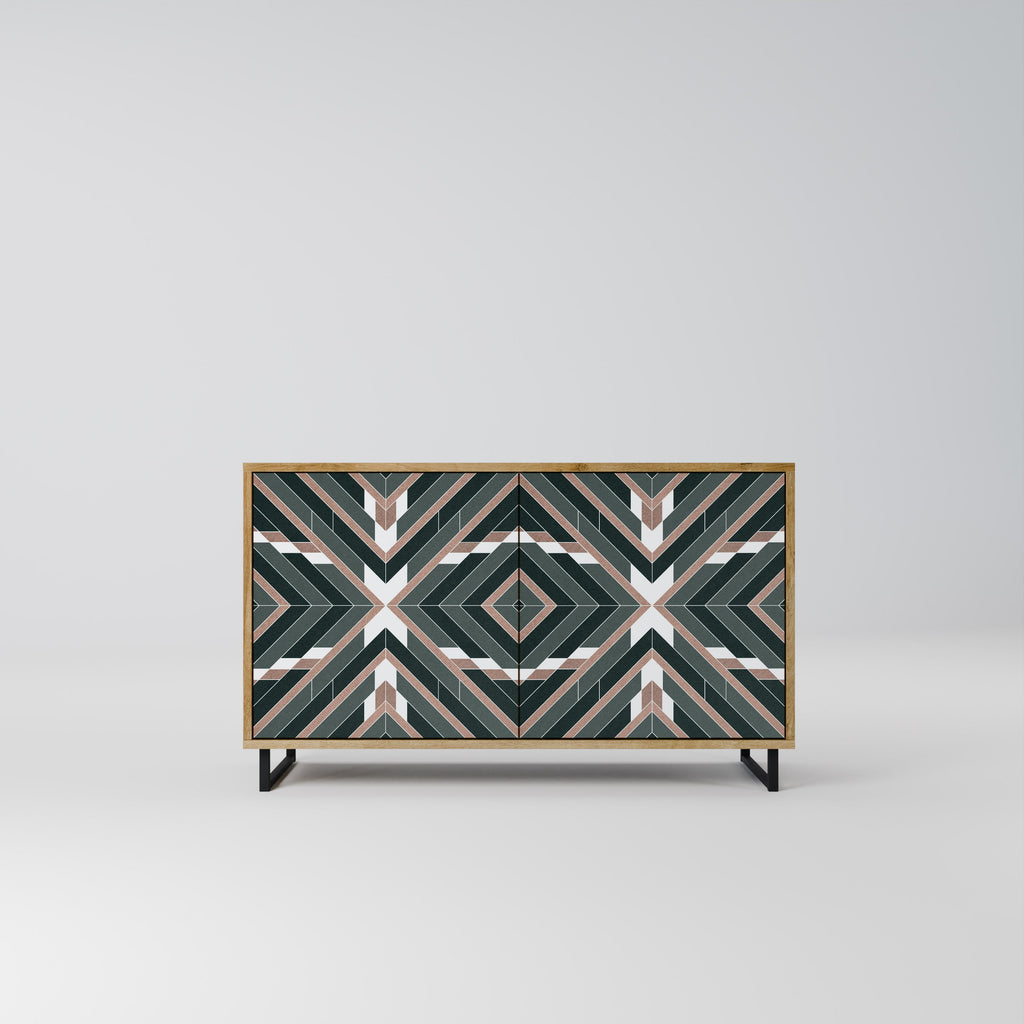 DIMENSION DELIGHTS 2-Door Sideboard in Oak Effect