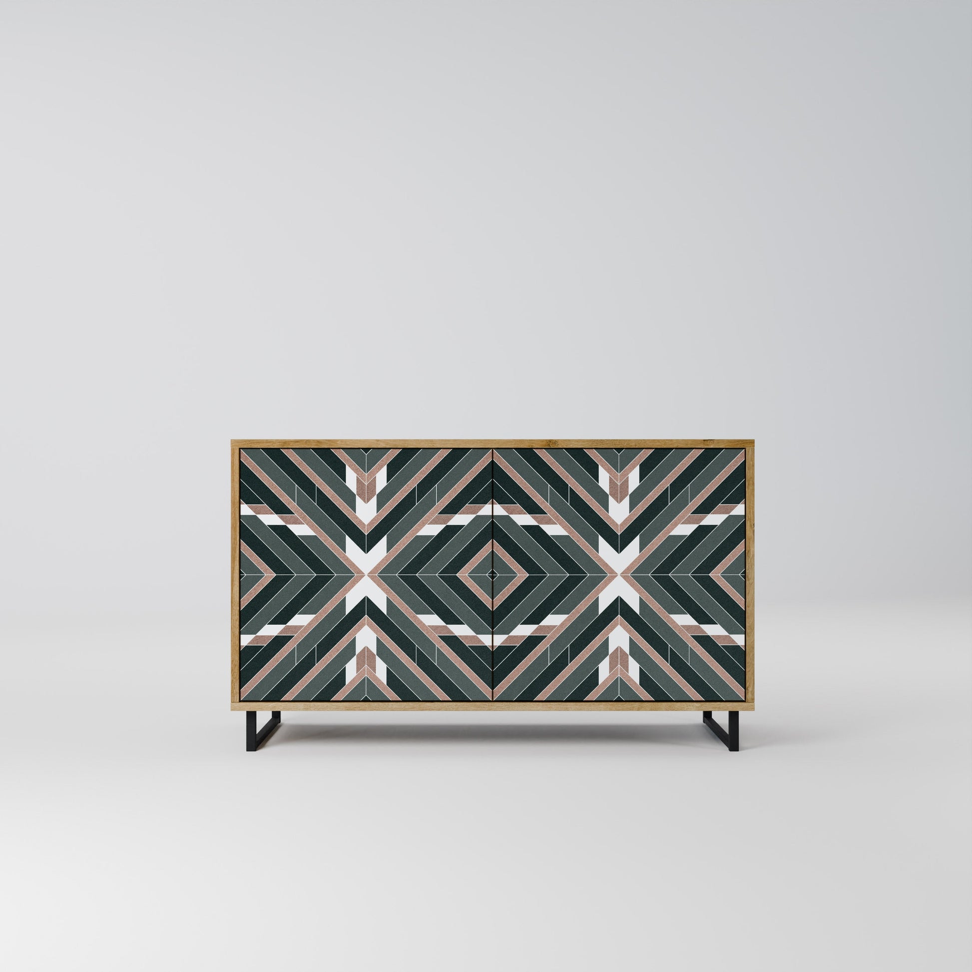 DIMENSION DELIGHTS 2-Door Sideboard in Oak Effect
