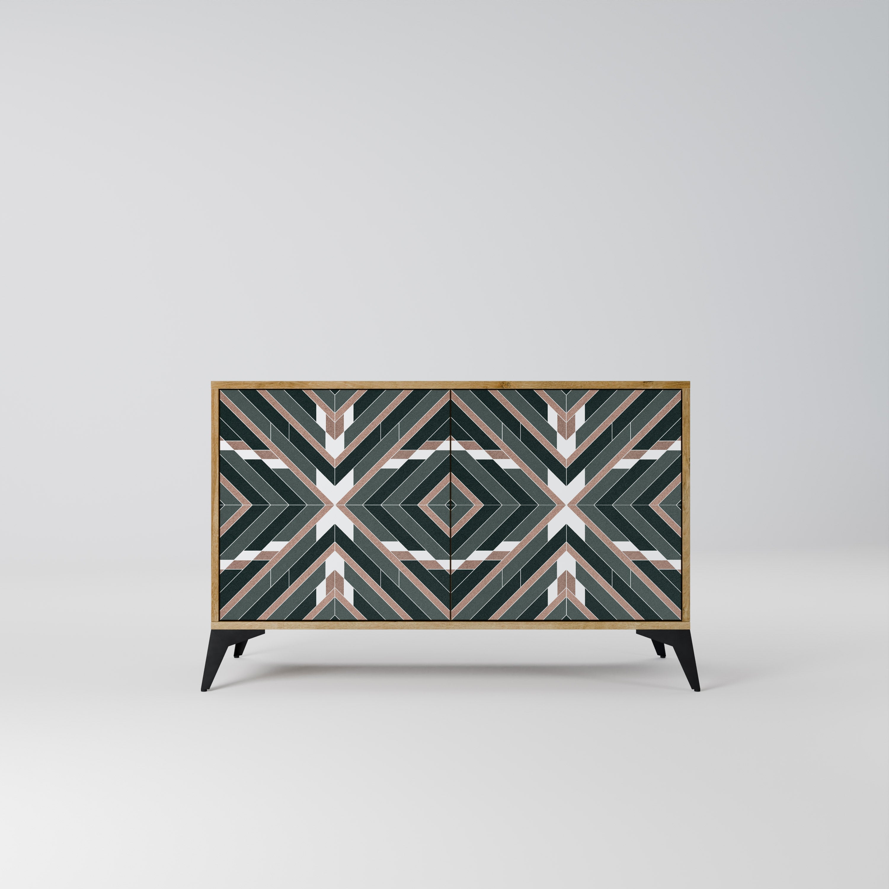 DIMENSION DELIGHTS 2-Door Sideboard in Oak Effect