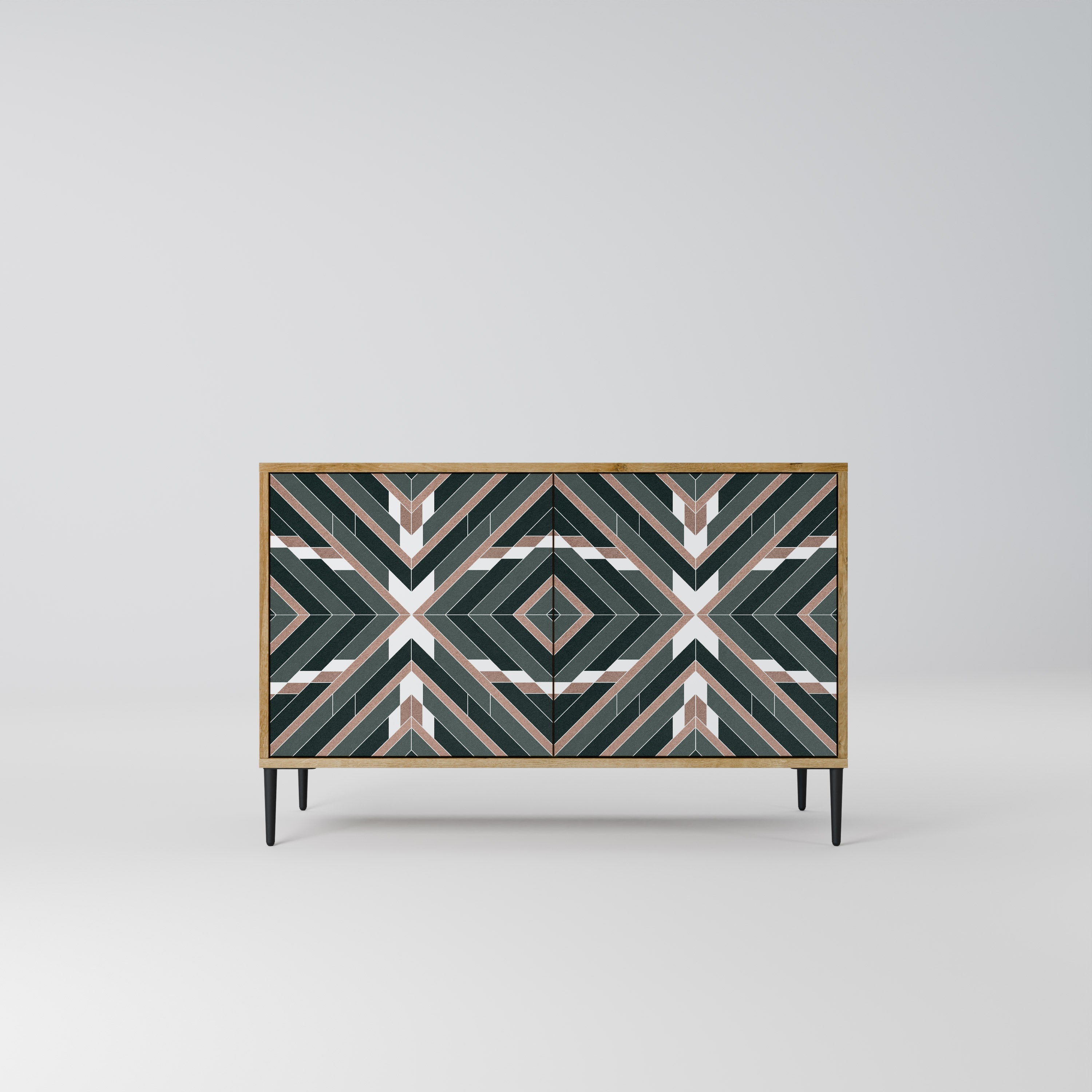 DIMENSION DELIGHTS 2-Door Sideboard in Oak Effect