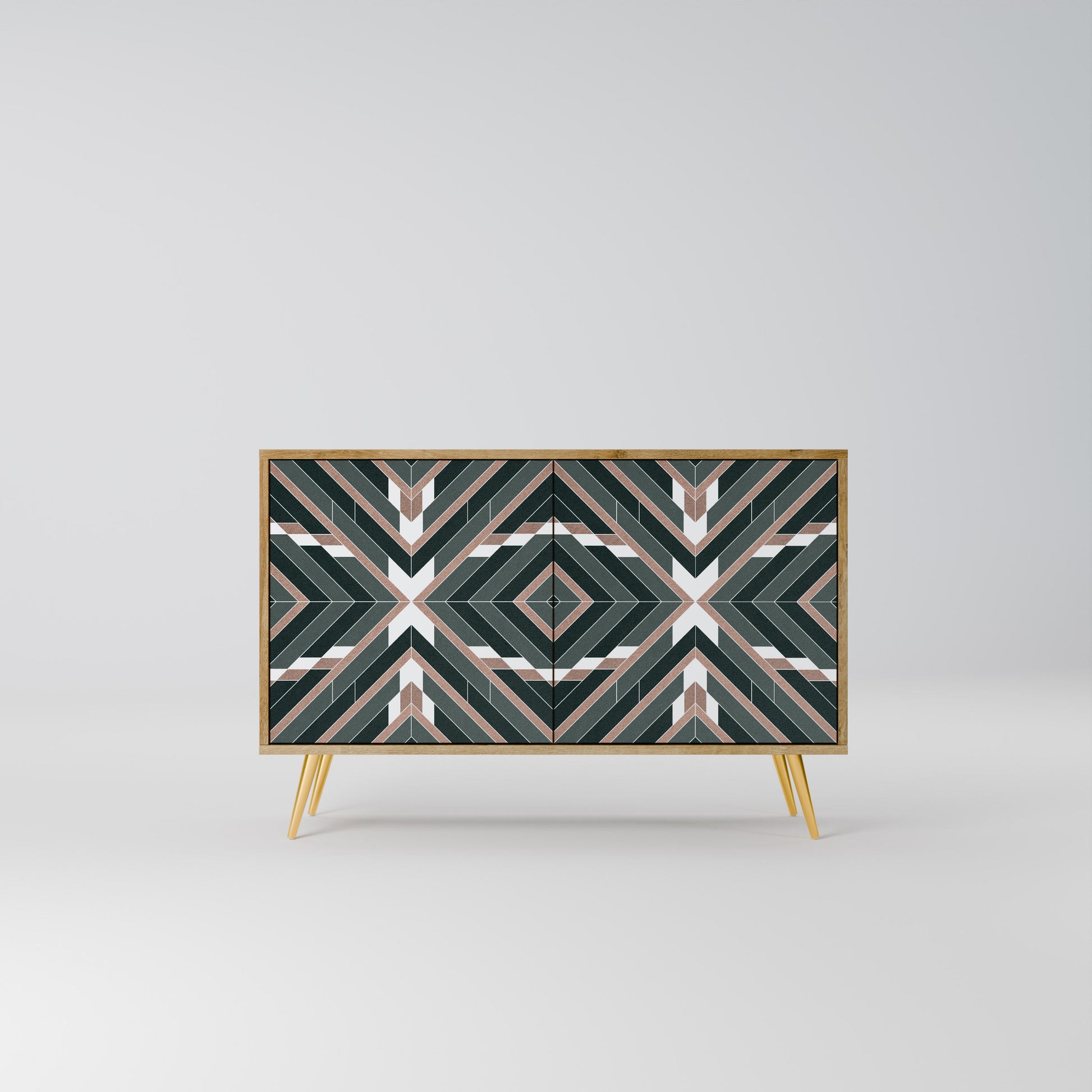 DIMENSION DELIGHTS 2-Door Sideboard in Oak Effect