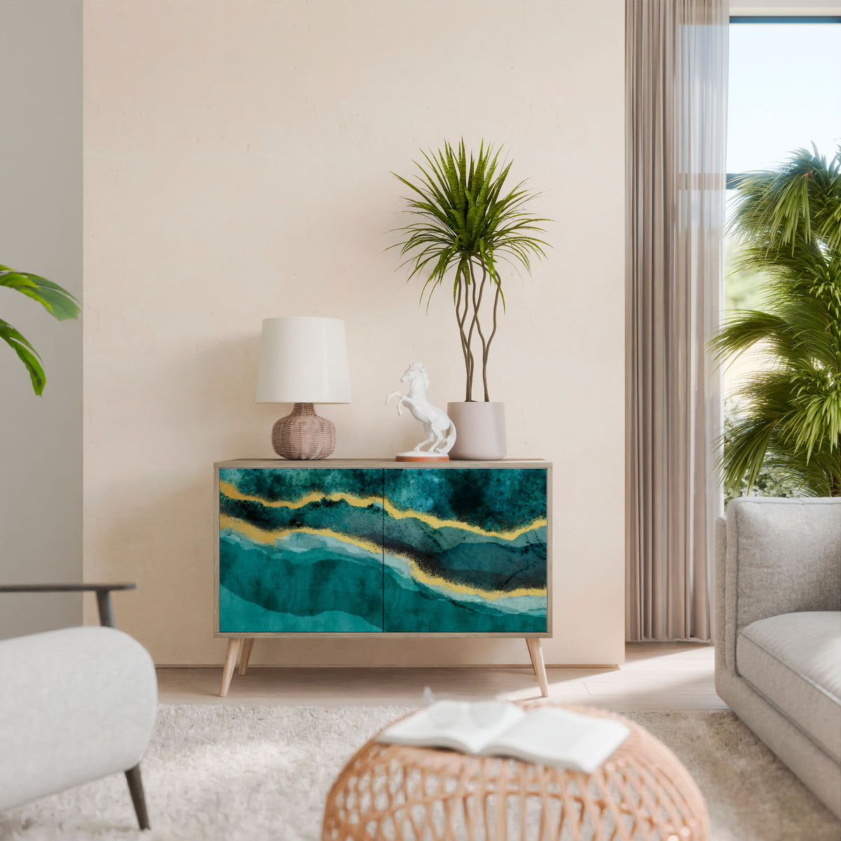 GOLDRUSH ODYSSEY 2-Door Sideboard