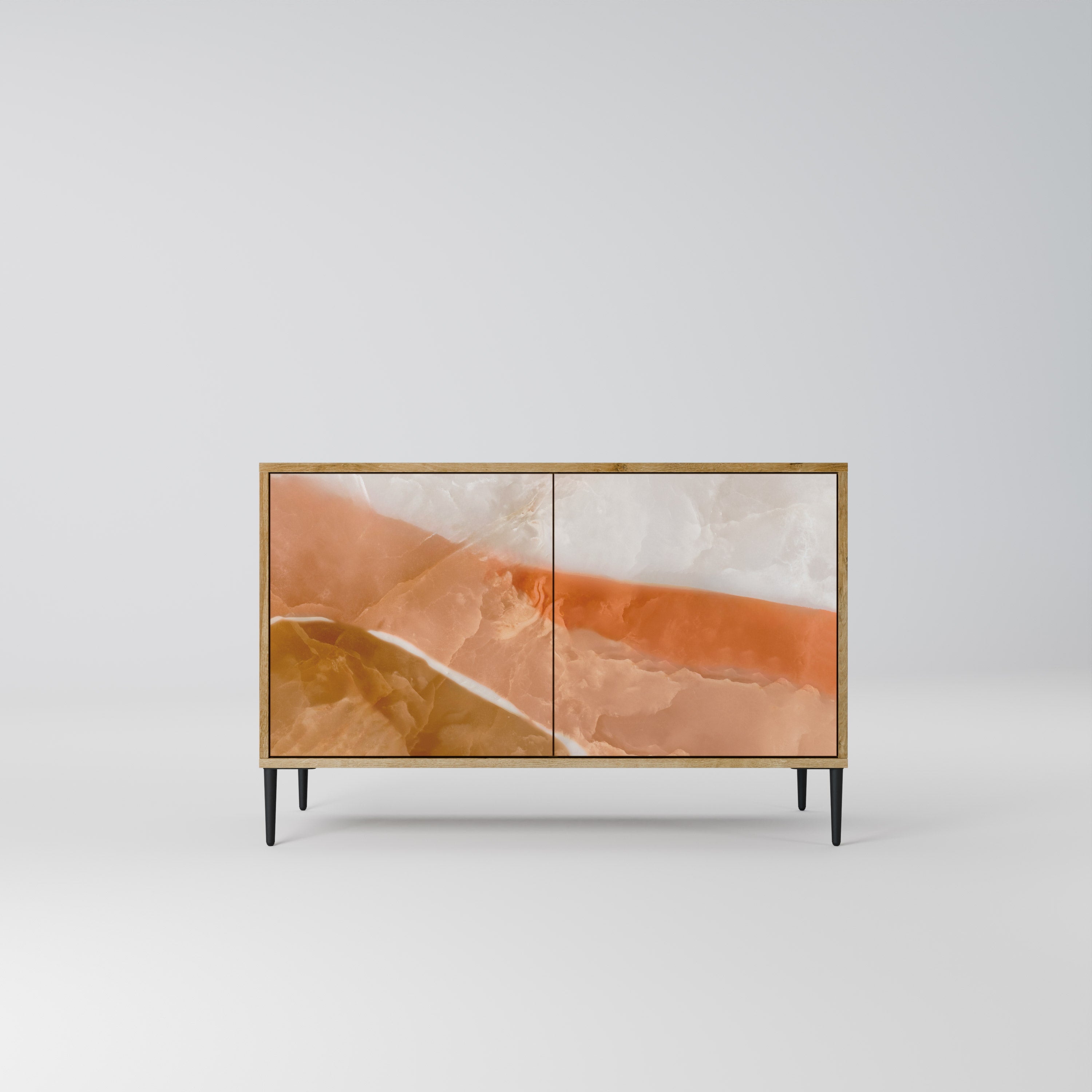 SANDHILLS SPLENDOUR 2-Door Sideboard in Oak Effect