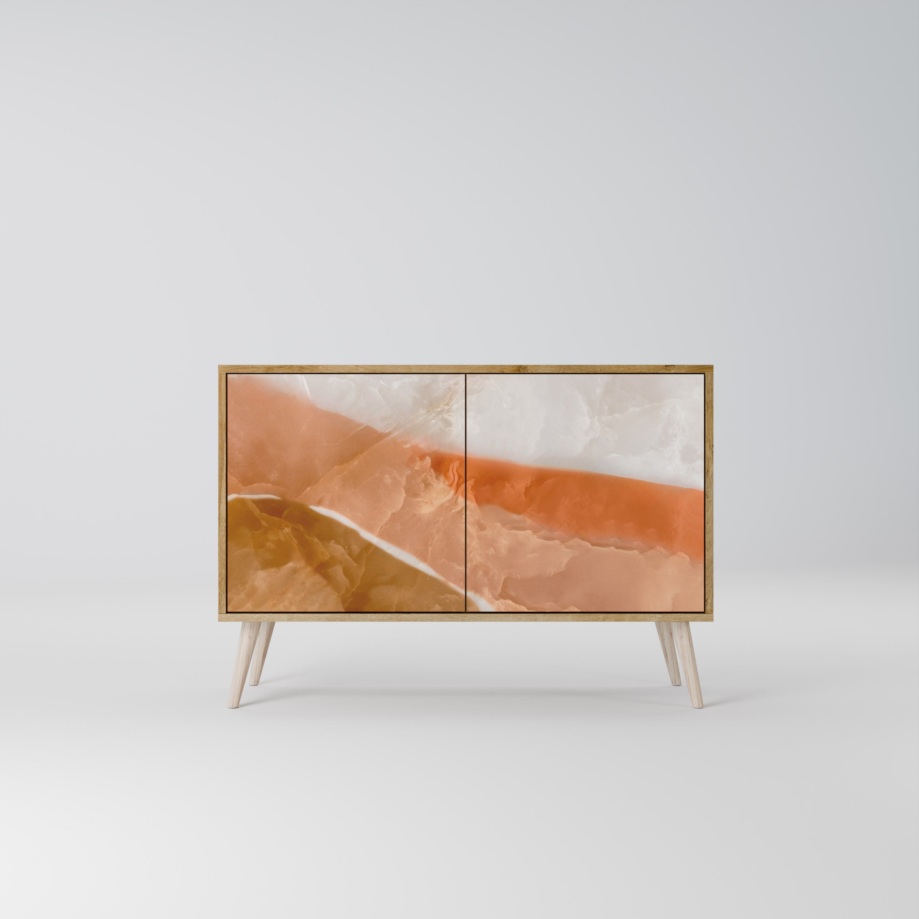 SANDHILLS SPLENDOUR 2-Door Sideboard in Oak Effect