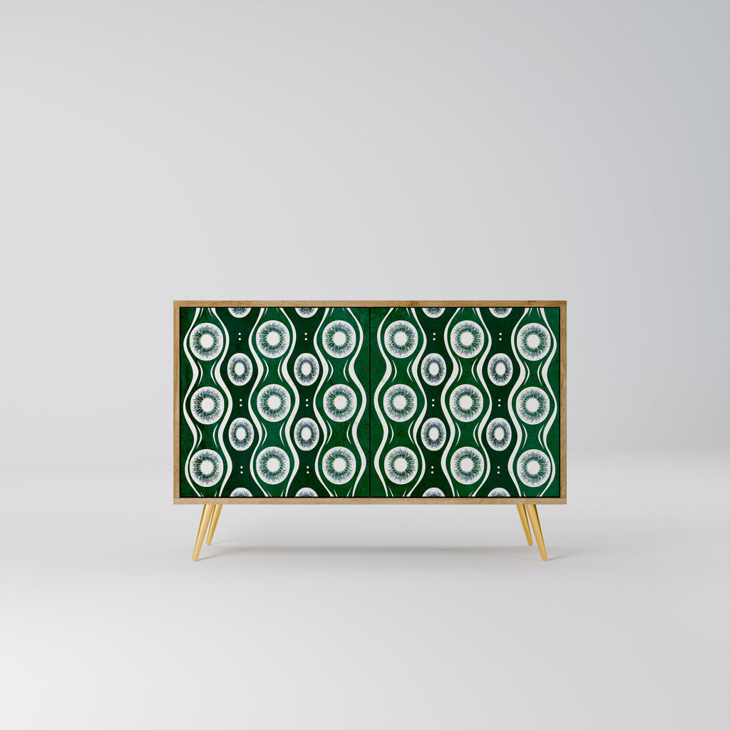 GREEN EYES 2-Door Sideboard in Oak Effect