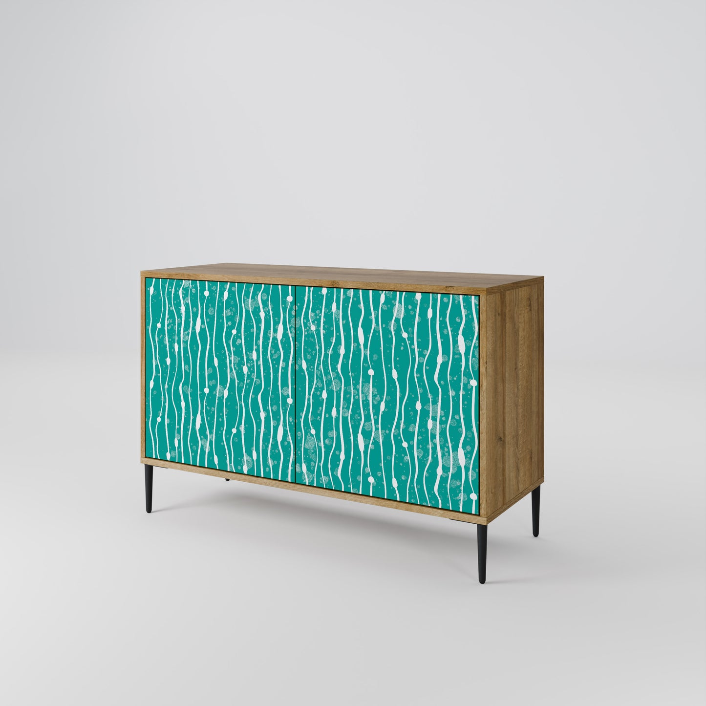 TURQUOISE RAIN 2-Door Sideboard
