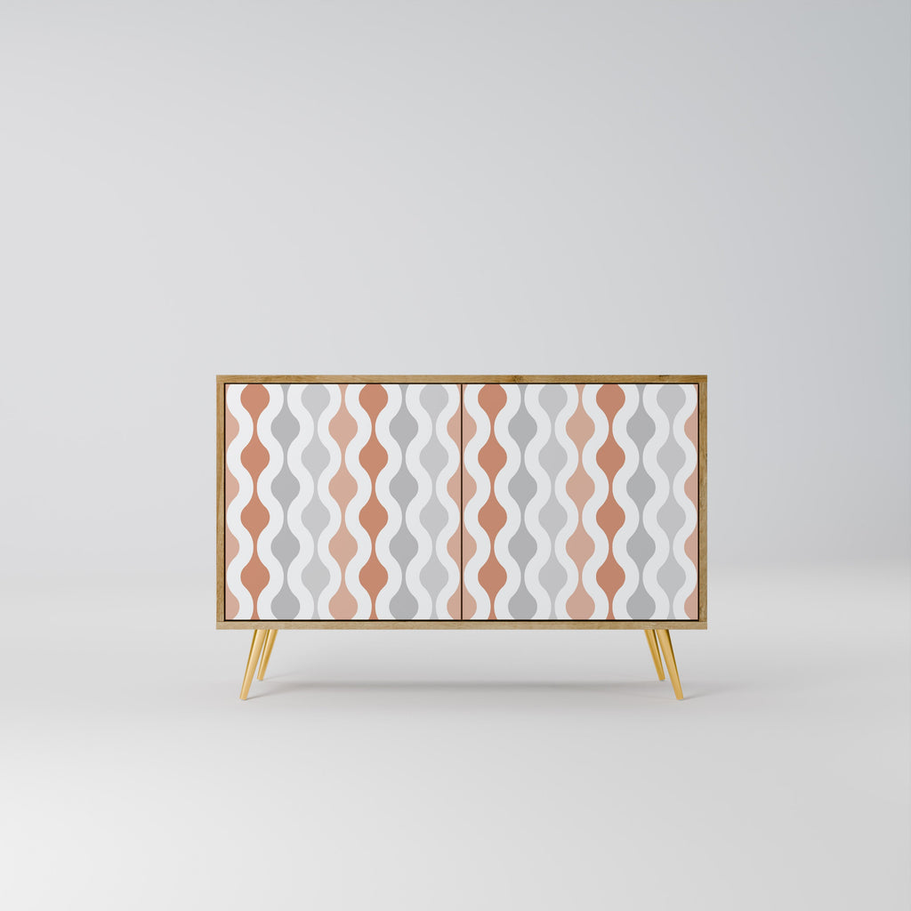 HAZY NOSTALGIA 2-Door Sideboard in Oak Effect