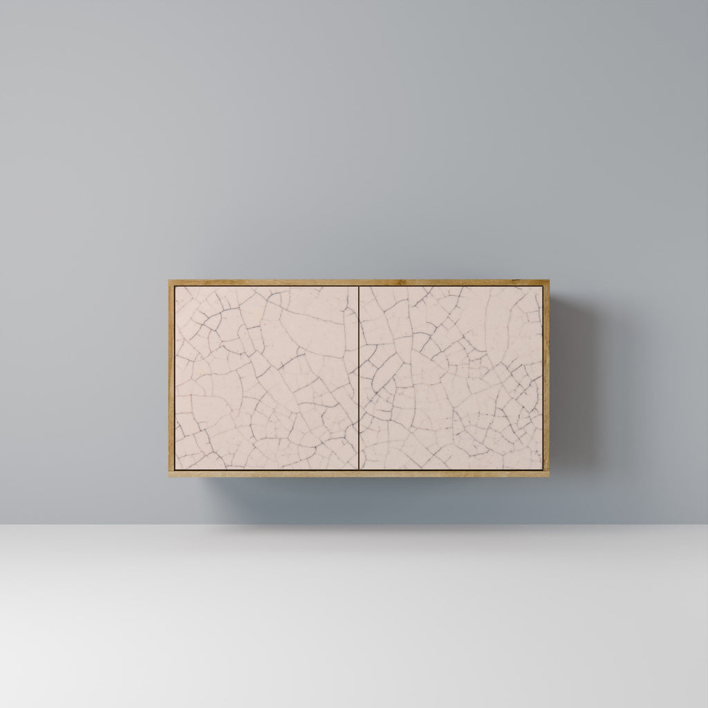 CERAMIC TEXTURE 2-Door Sideboard in Oak Effect
