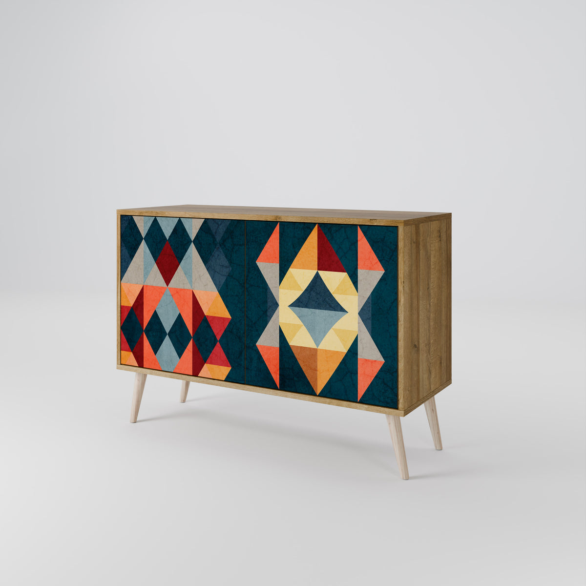 CRACKED ILLUSION 2-Door Sideboard