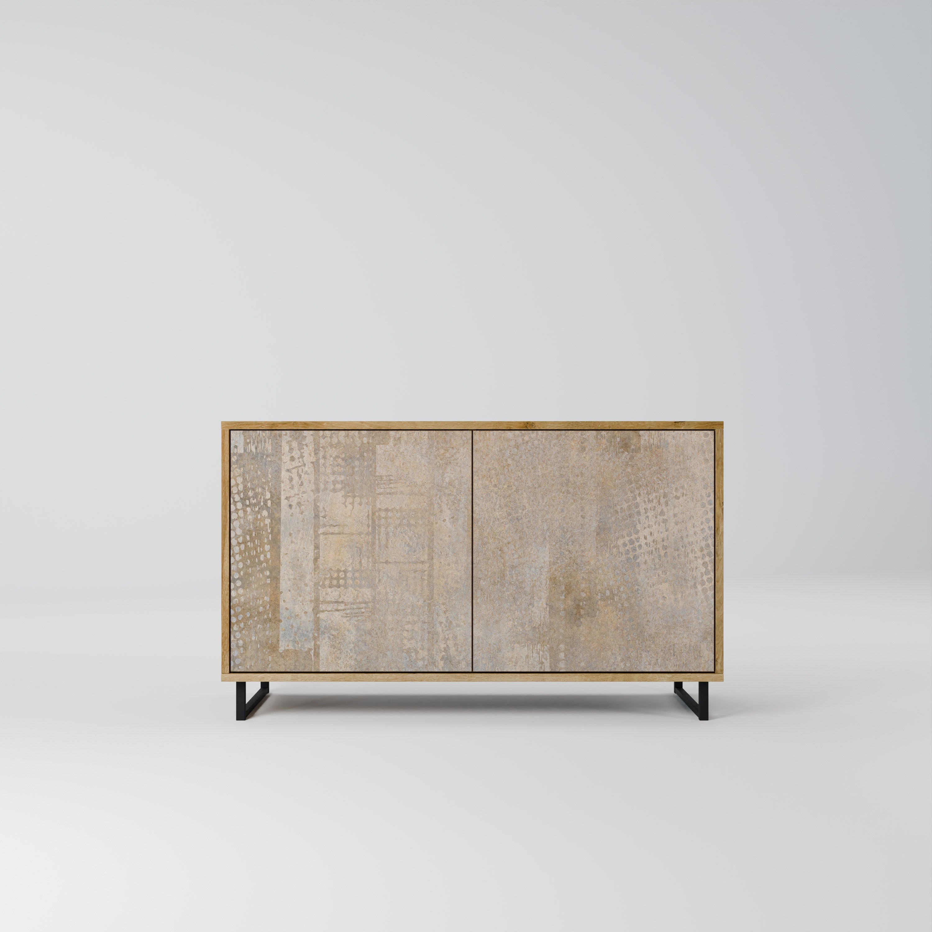 SCREEN ERROR 2-Door Sideboard in Oak Effect