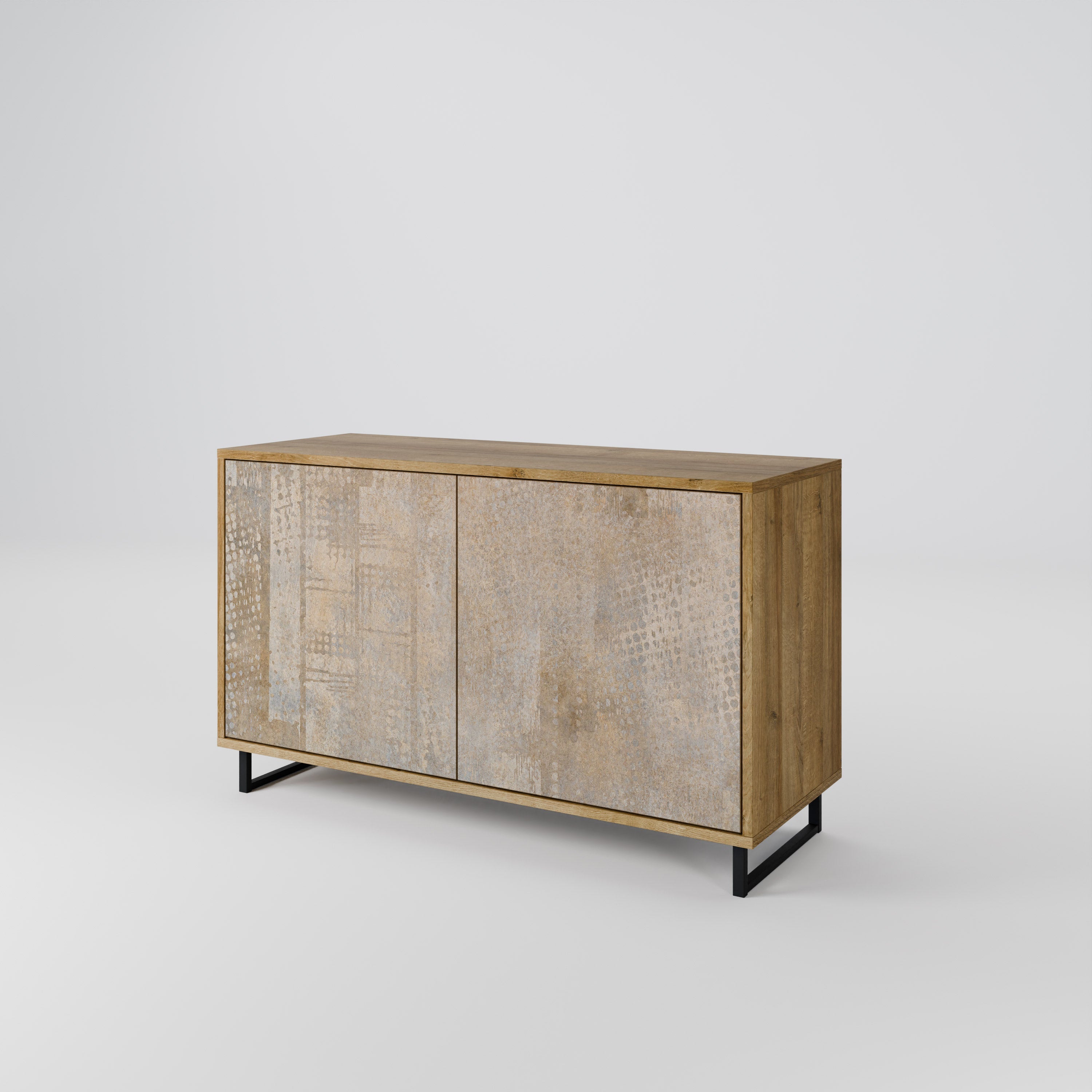 SCREEN ERROR 2-Door Sideboard in Oak Effect
