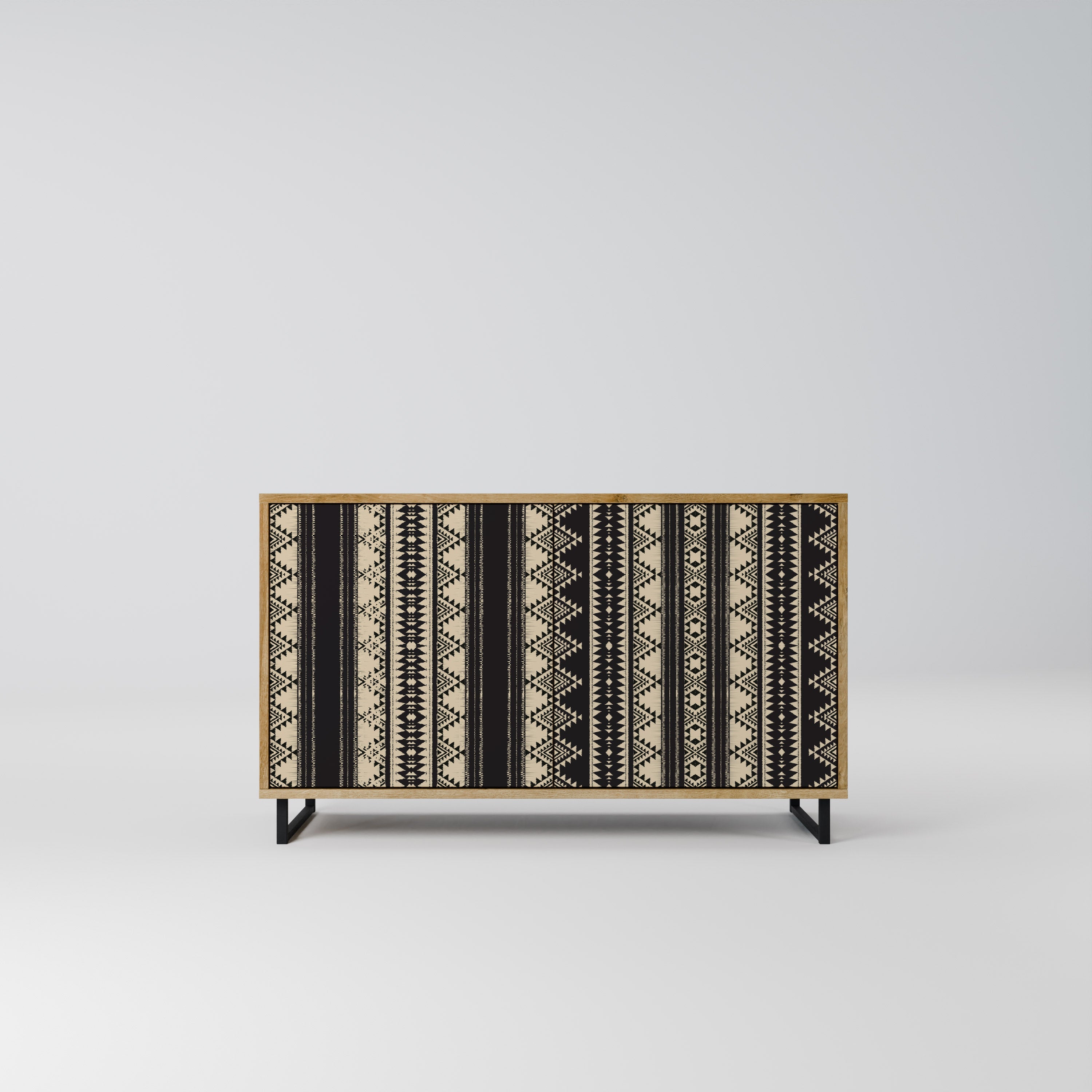 AZTEC 2-Door Sideboard in Oak Effect