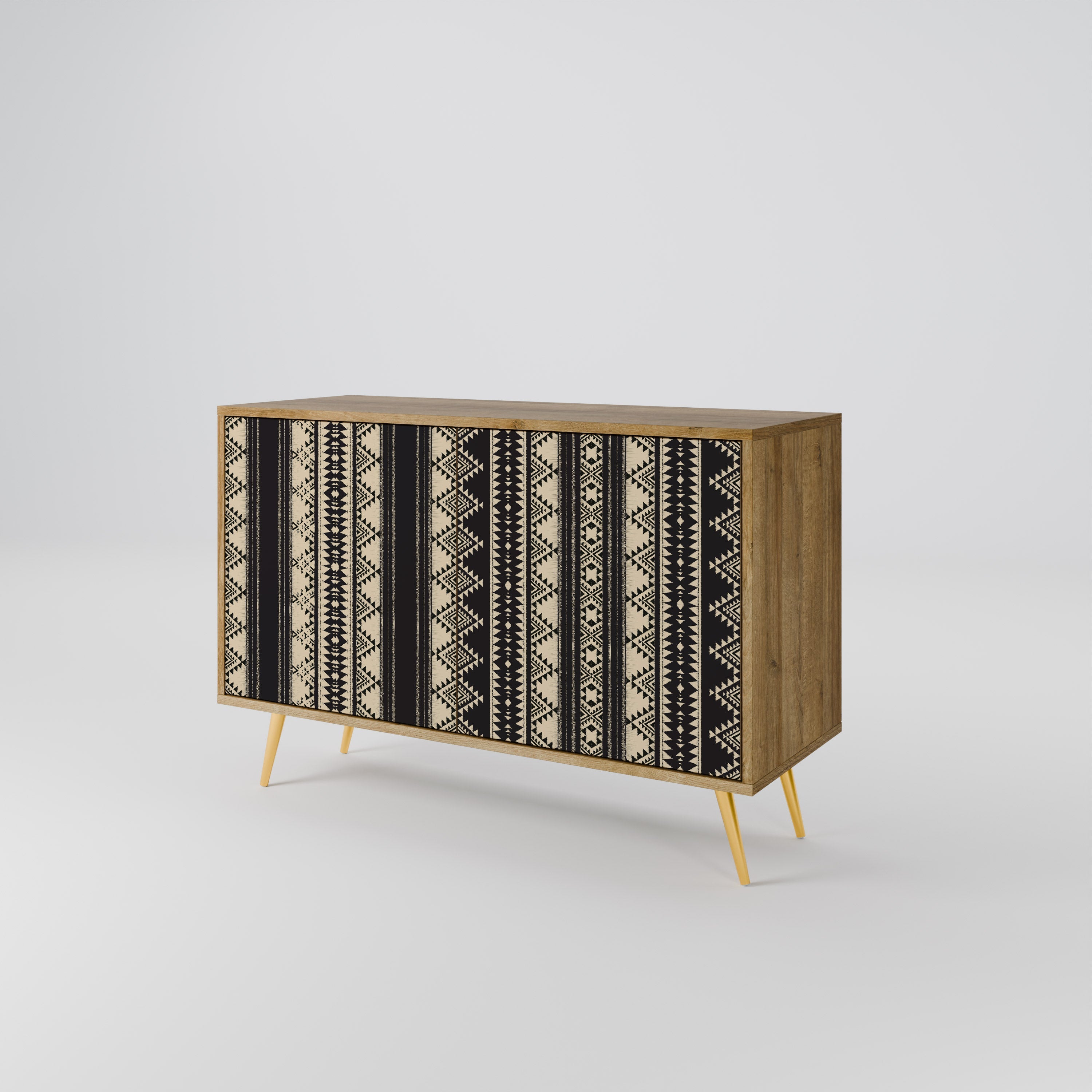 AZTEC 2-Door Sideboard in Oak Effect