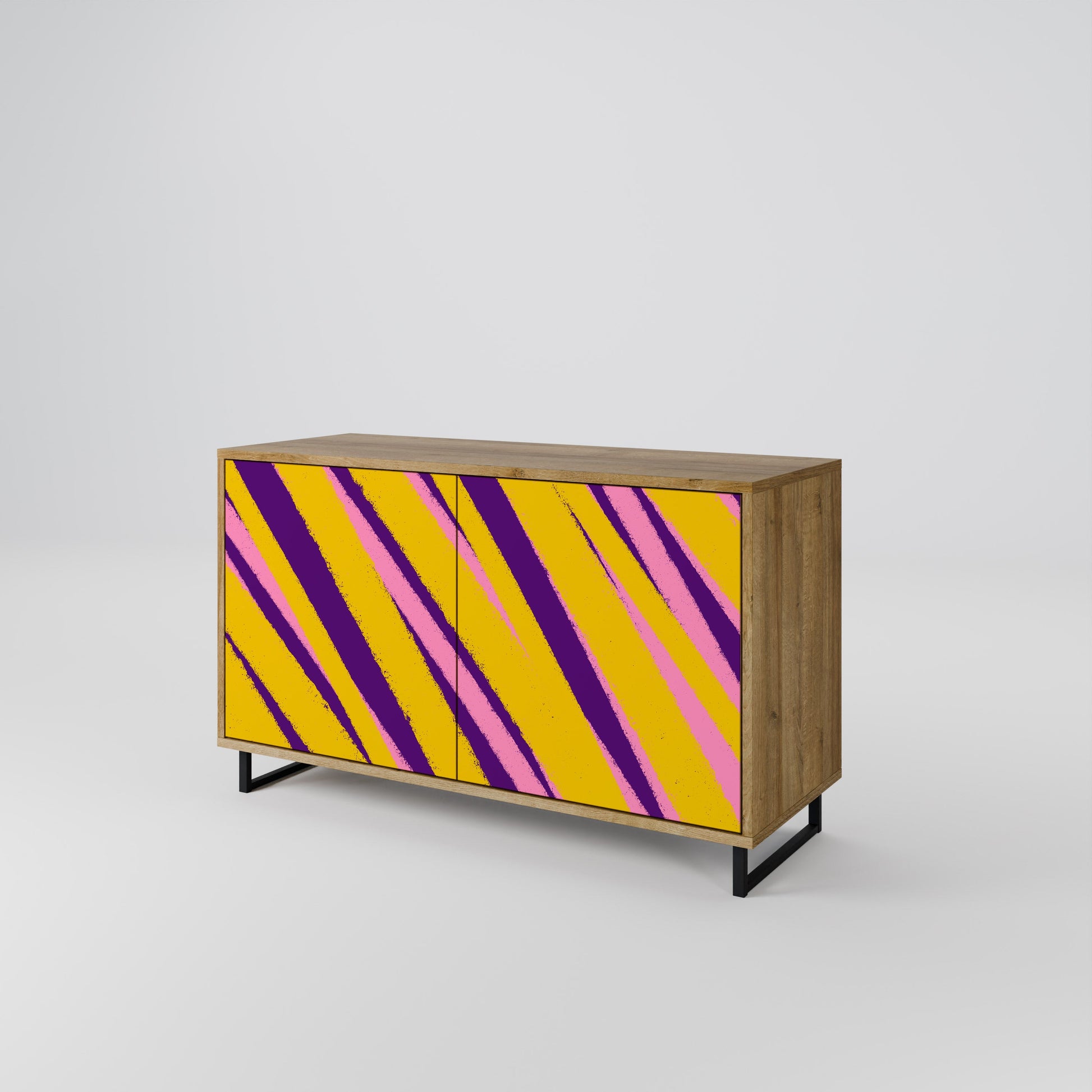 DREAMS COME TRUE 2-Door Sideboard in Oak Effect
