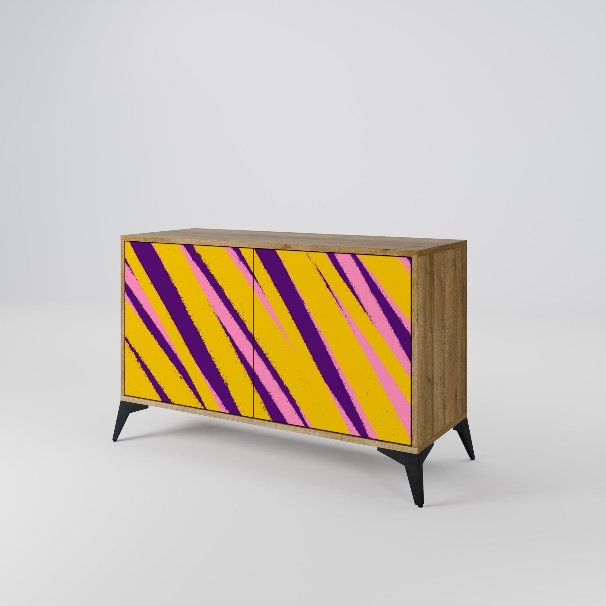 DREAMS COME TRUE 2-Door Sideboard in Oak Effect