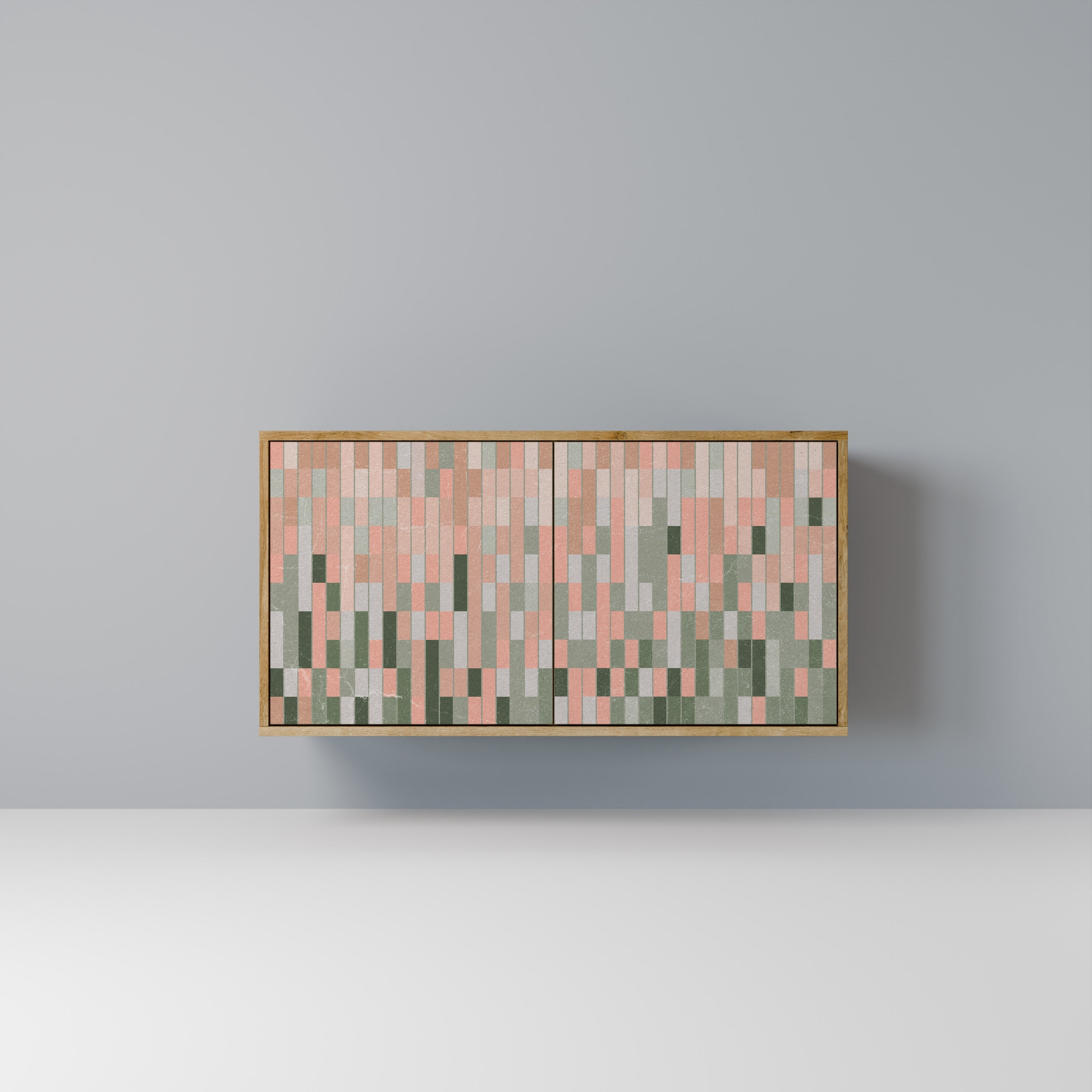 BUILDING THE FUTURE 2-Door Sideboard in Oak Effect