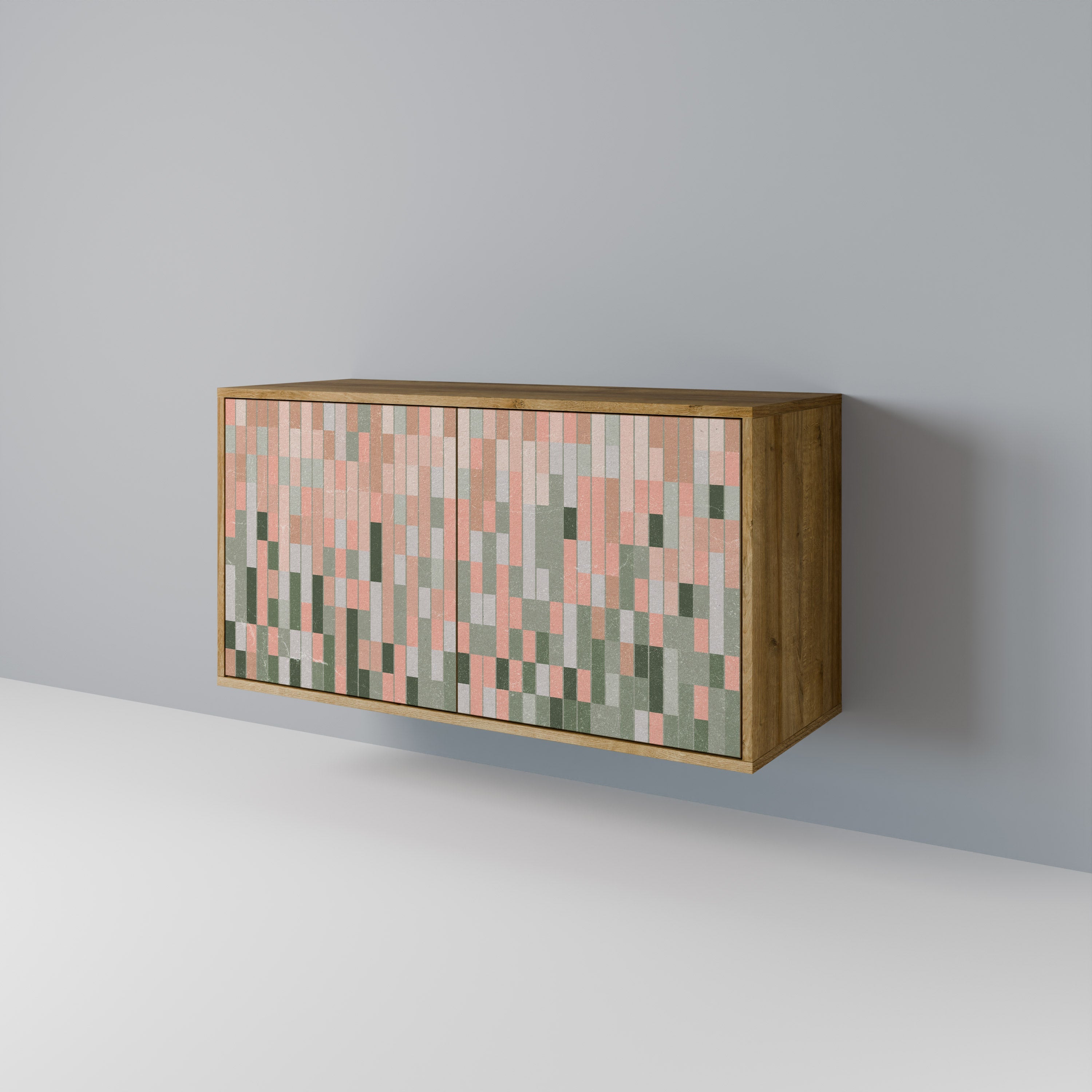 BUILDING THE FUTURE 2-Door Sideboard in Oak Effect