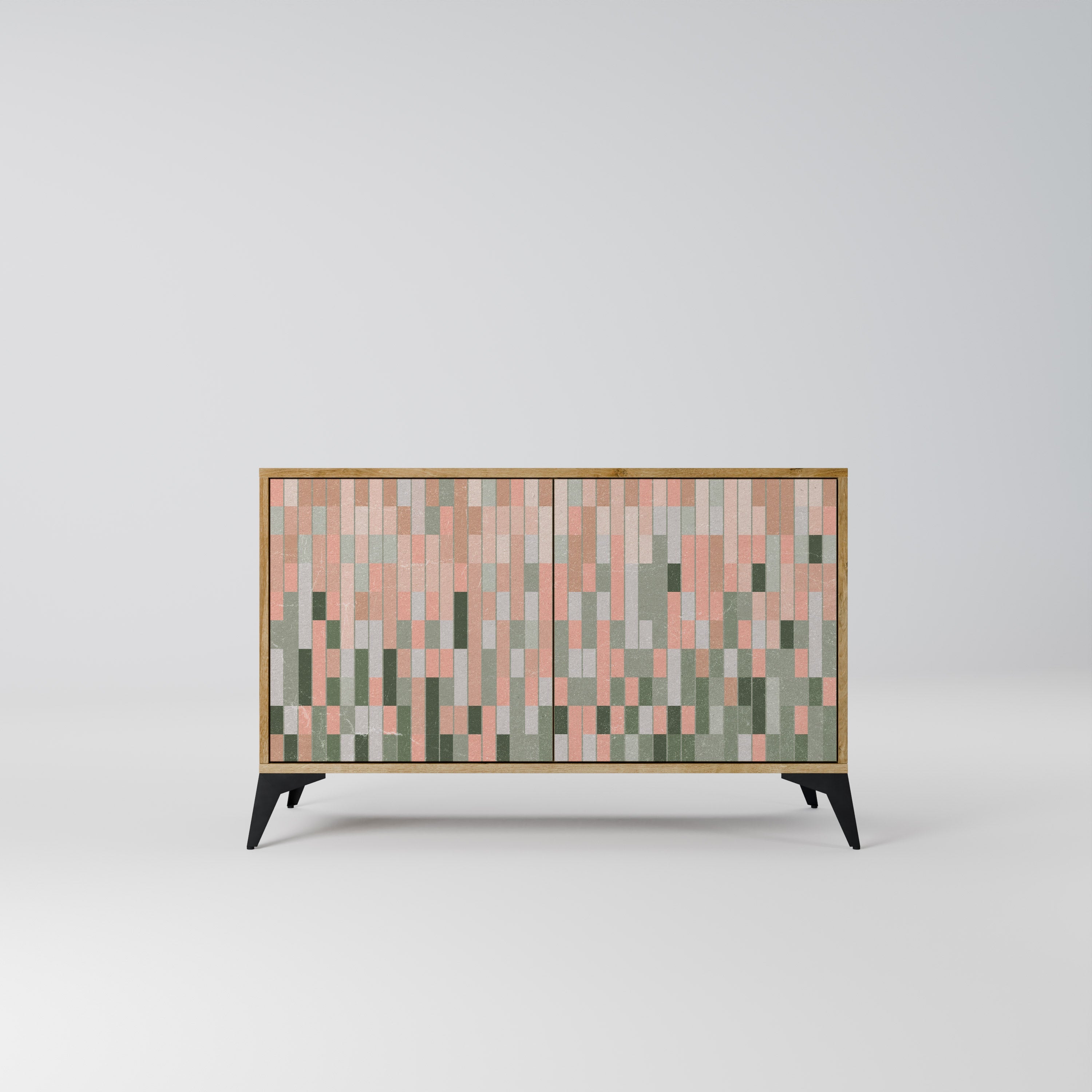 BUILDING THE FUTURE 2-Door Sideboard in Oak Effect