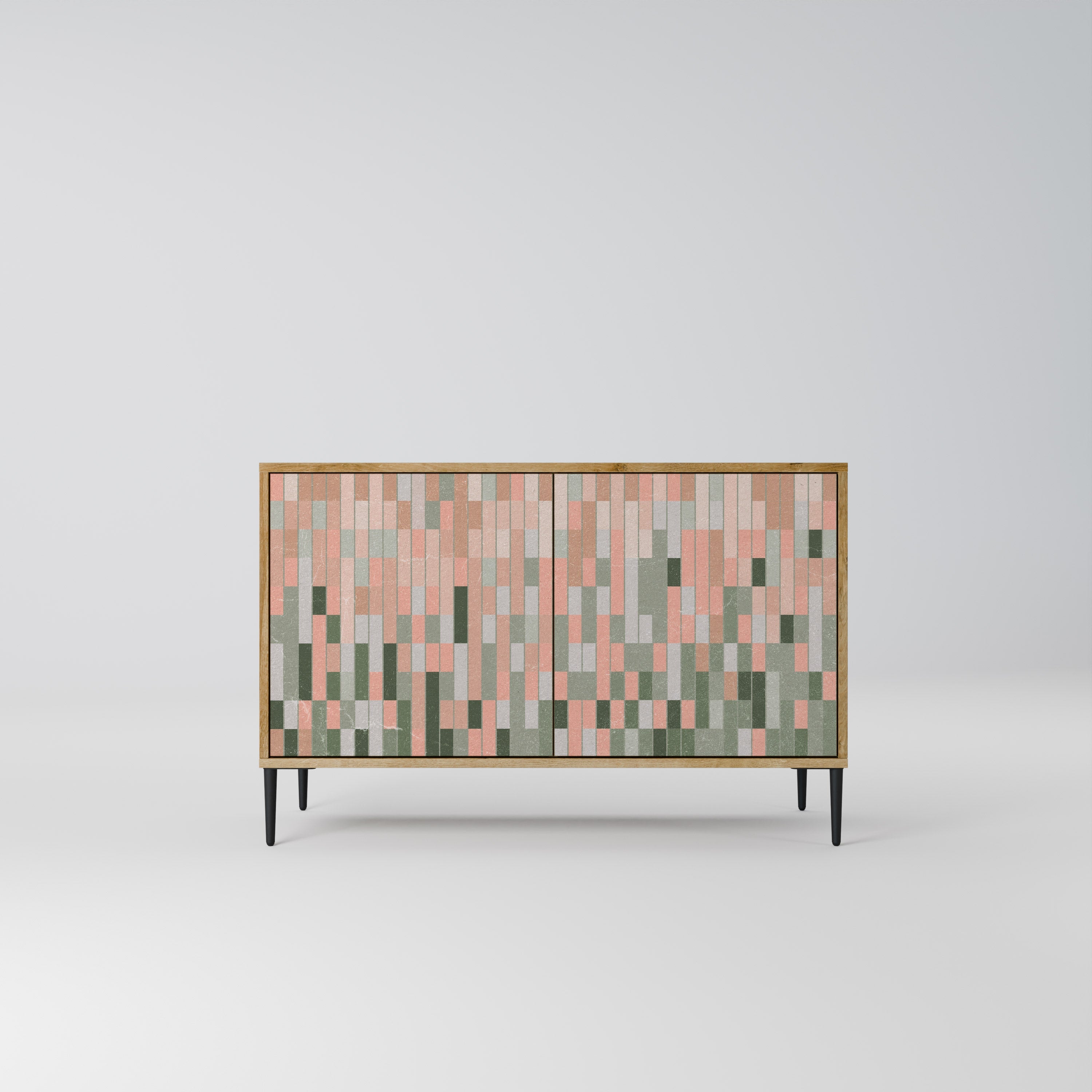 BUILDING THE FUTURE 2-Door Sideboard in Oak Effect