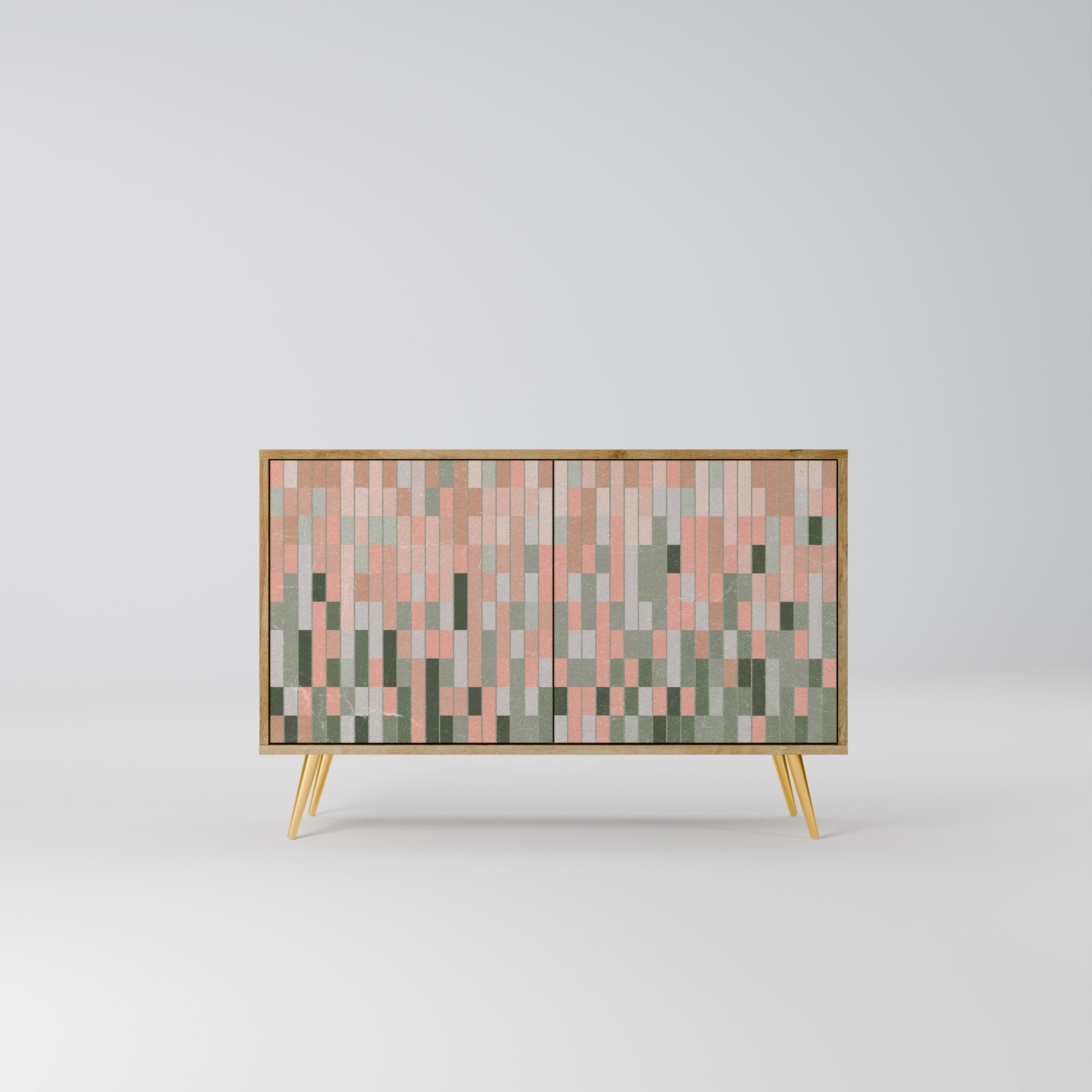 BUILDING THE FUTURE 2-Door Sideboard in Oak Effect