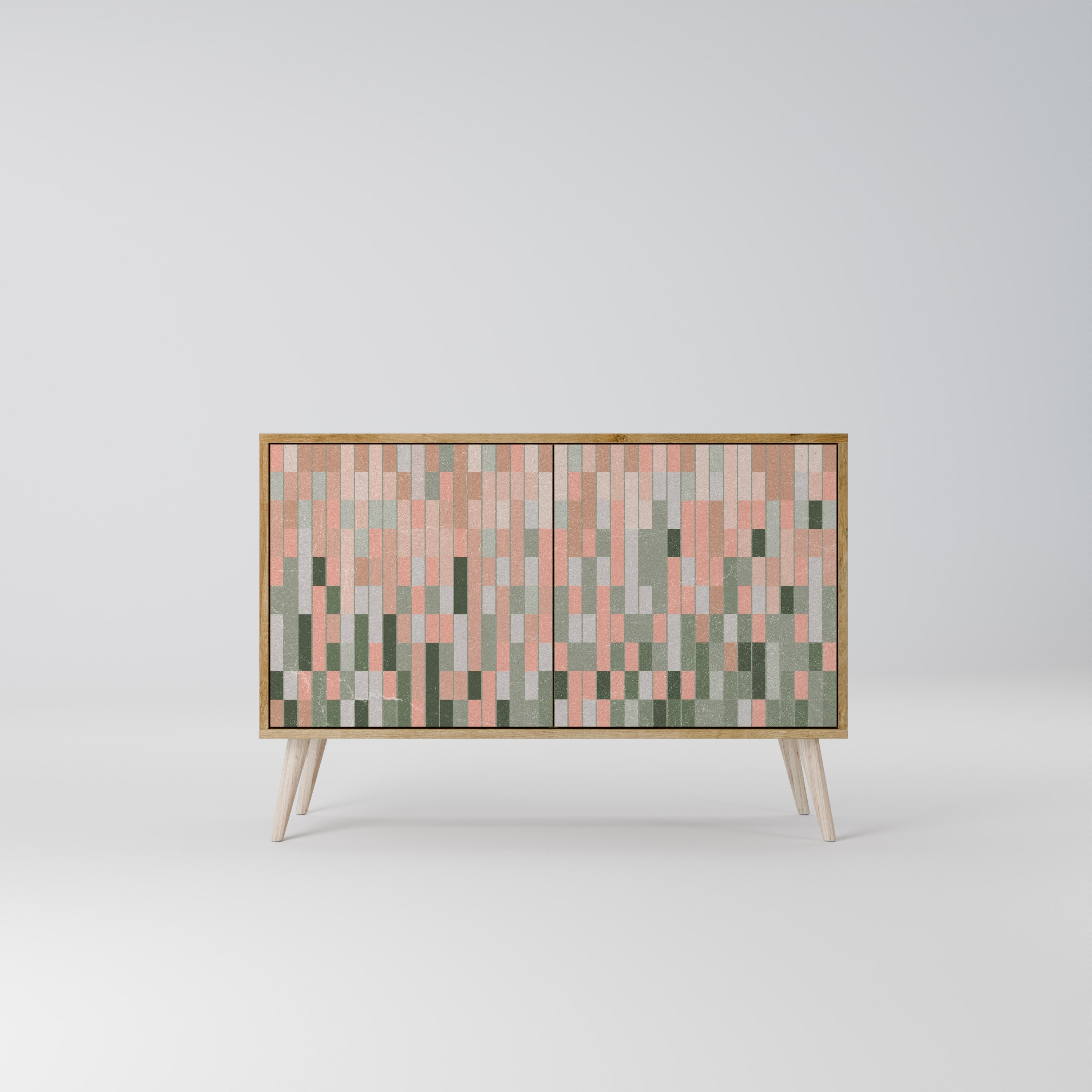 BUILDING THE FUTURE 2-Door Sideboard in Oak Effect