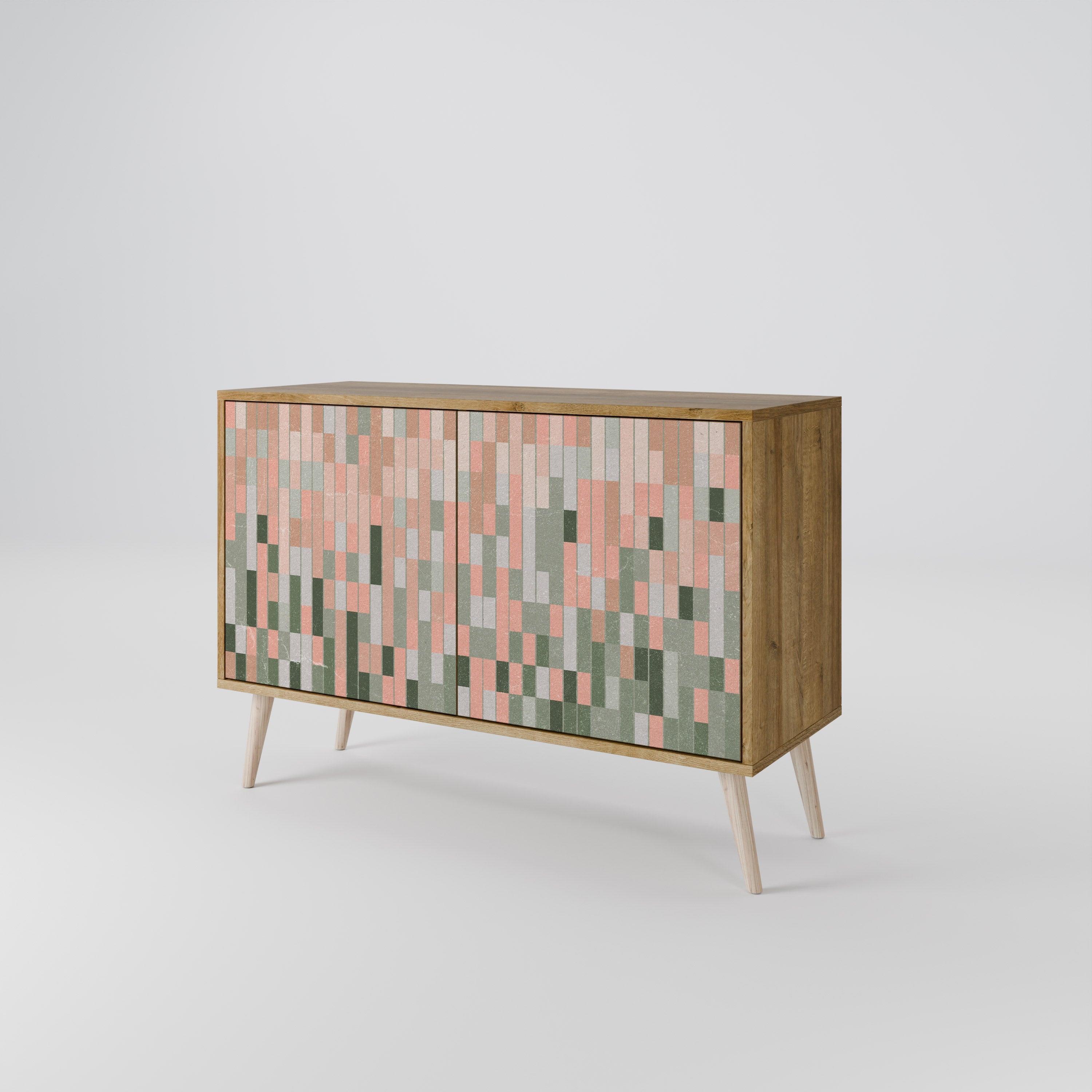 BUILDING THE FUTURE 2-Door Sideboard in Oak Effect